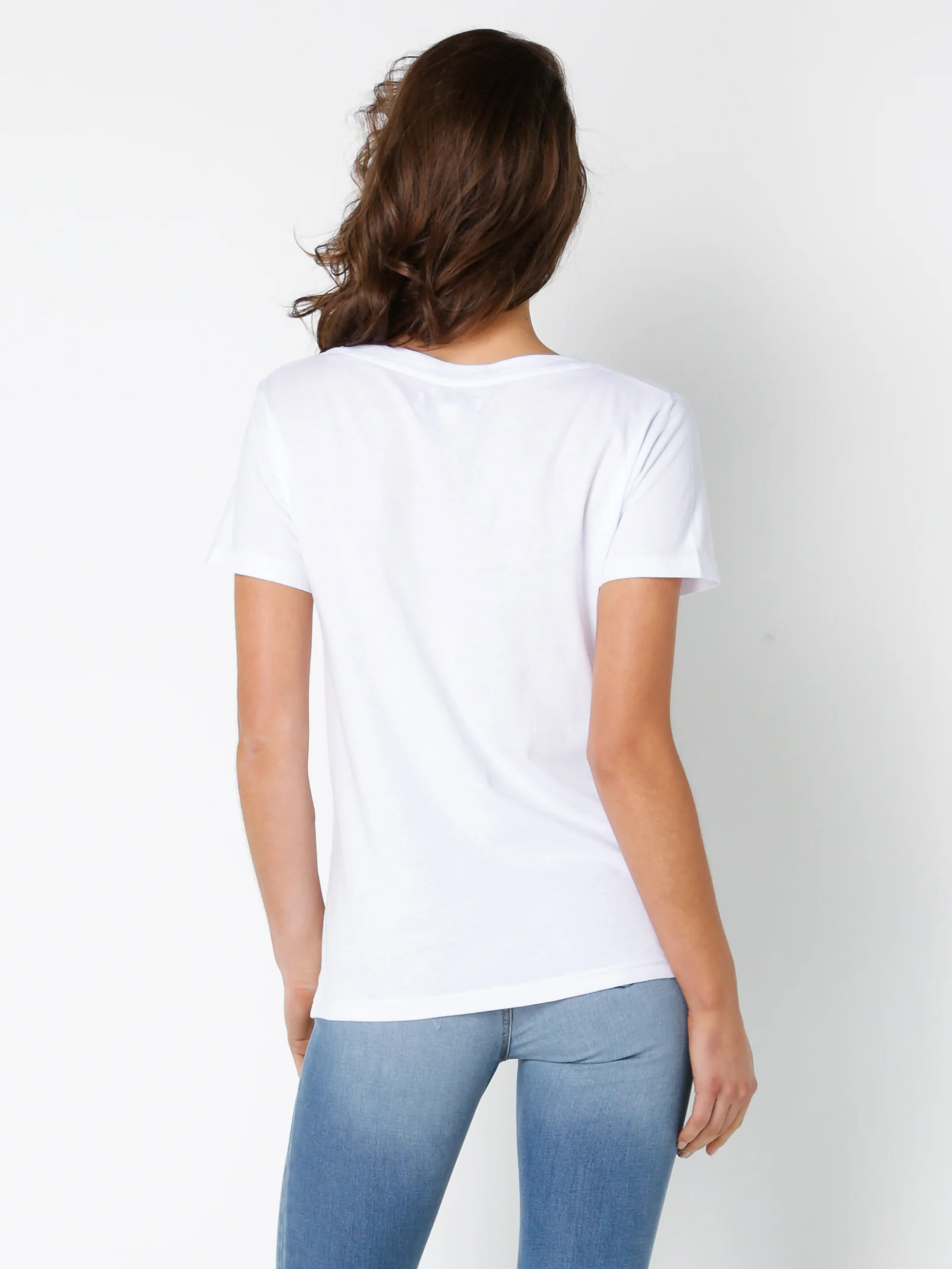 Blake Basic V Neck T-Shirt - Image 3