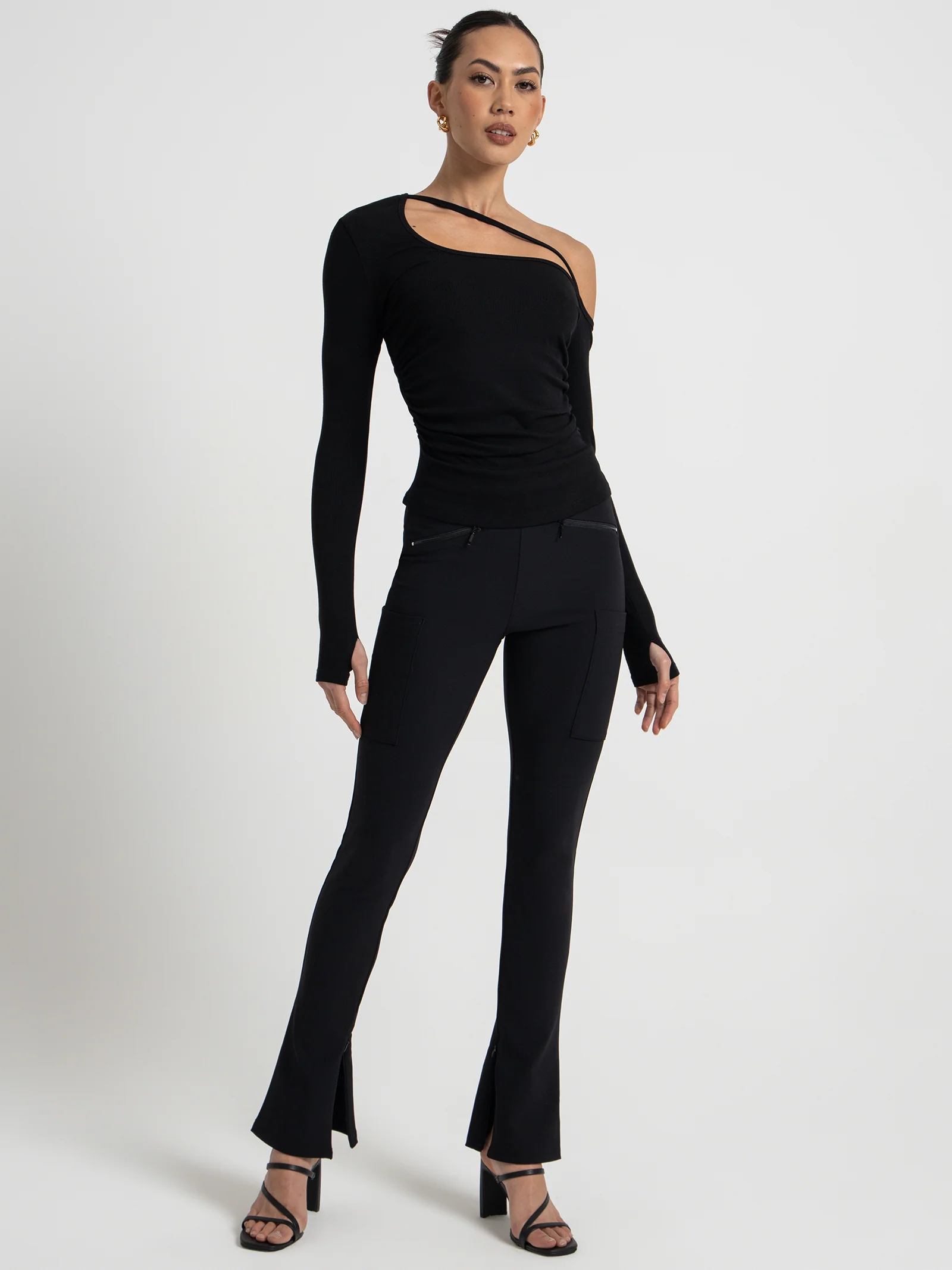Blaze Ribbed Ponte Pants - Image 2