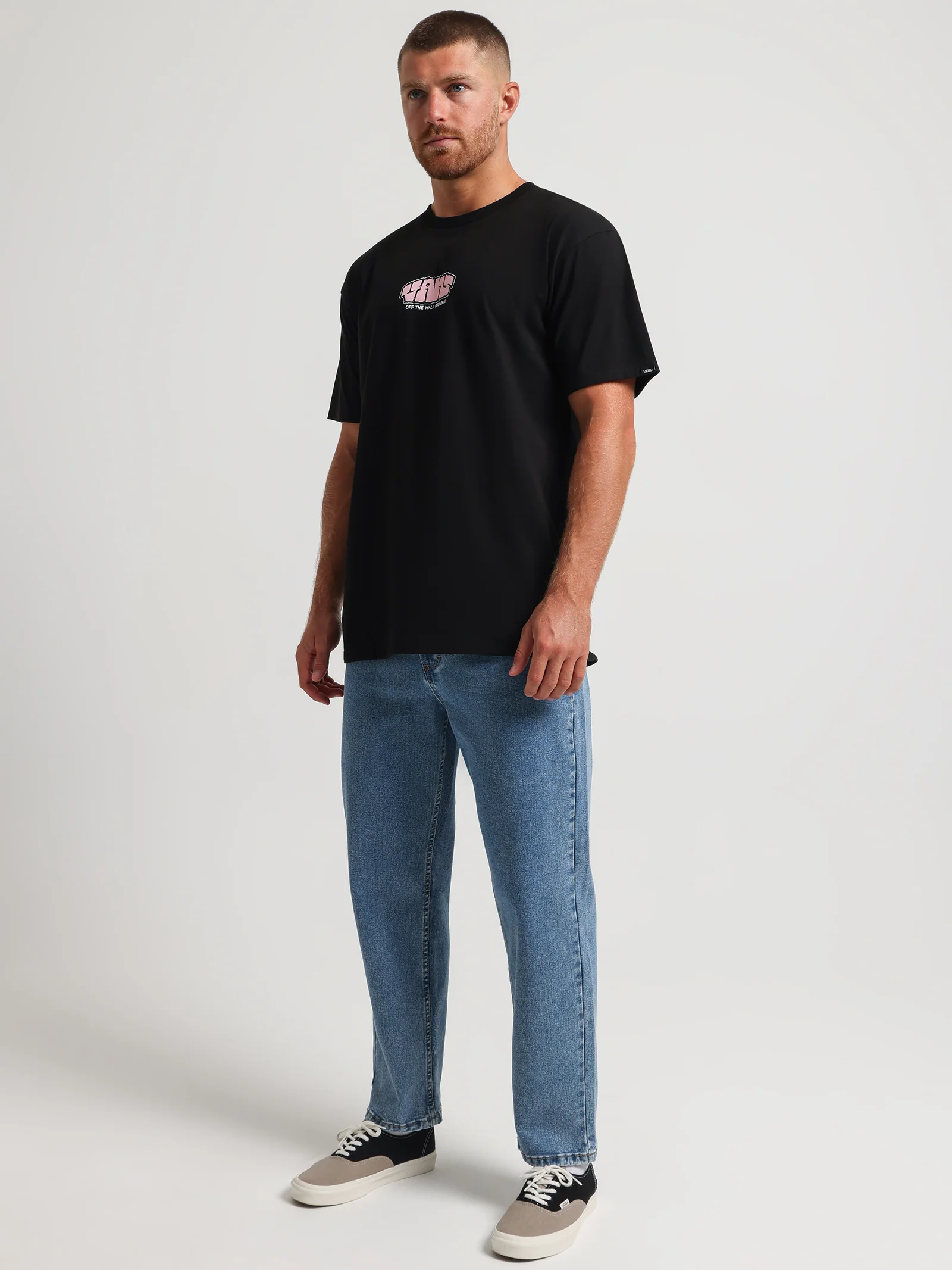 Blocked Vans Logo T-Shirt - Image 4