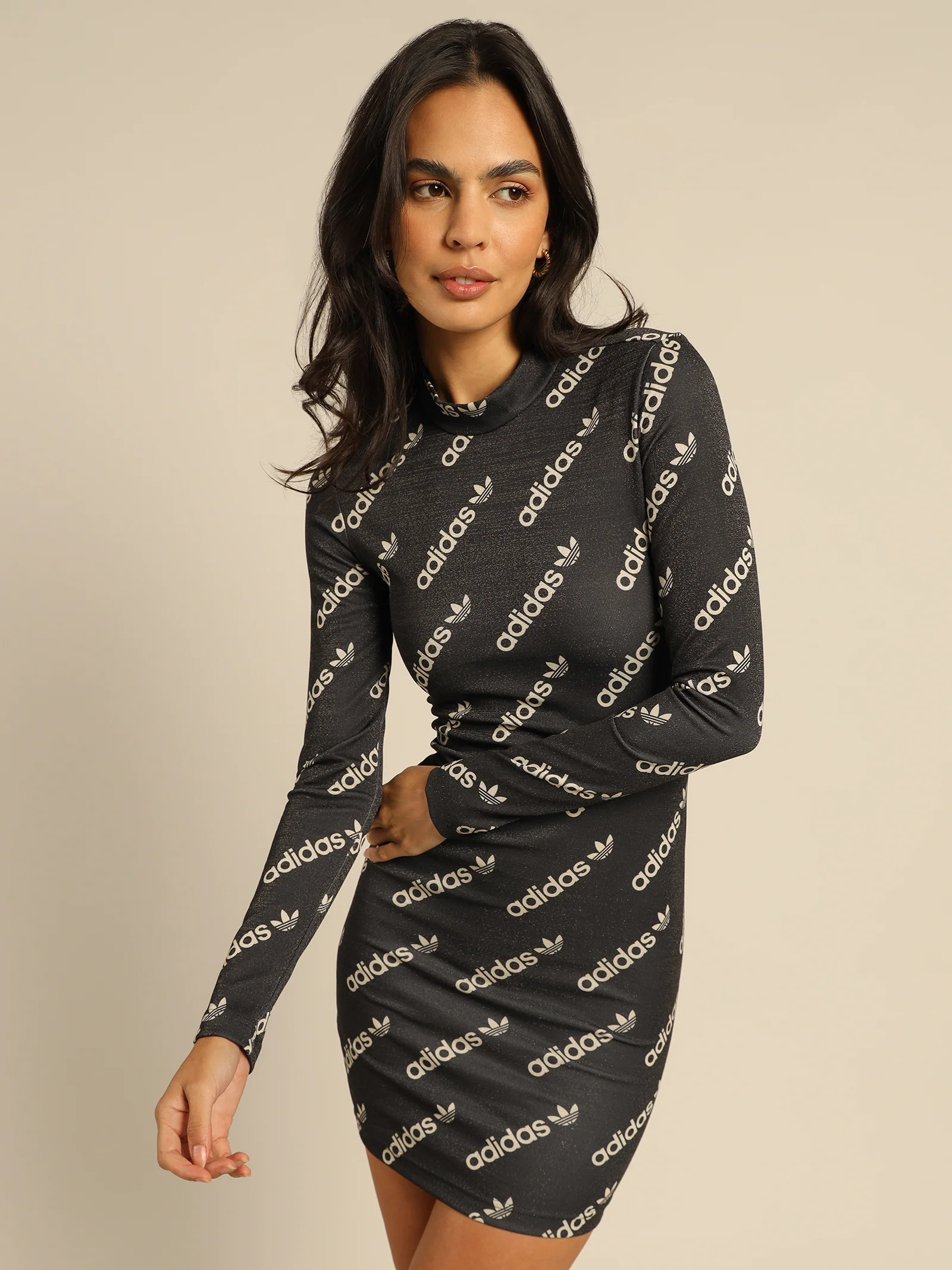 Bodycon Long Sleeve Dress - Image 2
