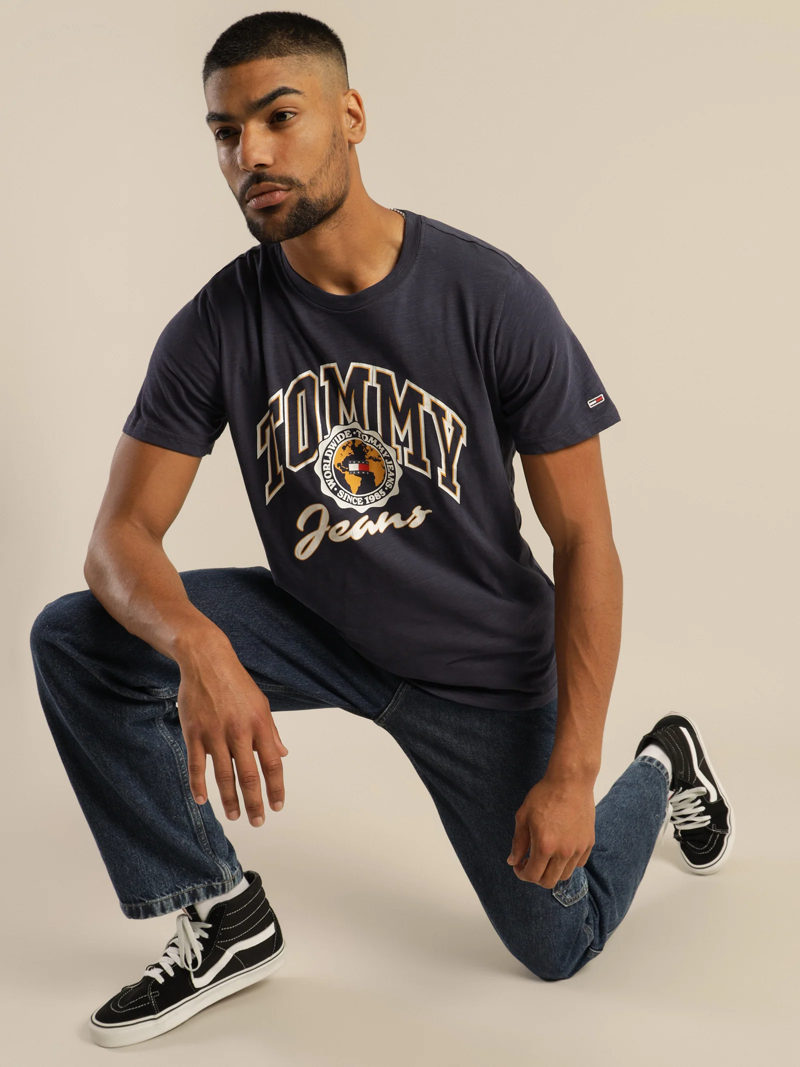 Bold College Graphic T-Shirt - Image 2