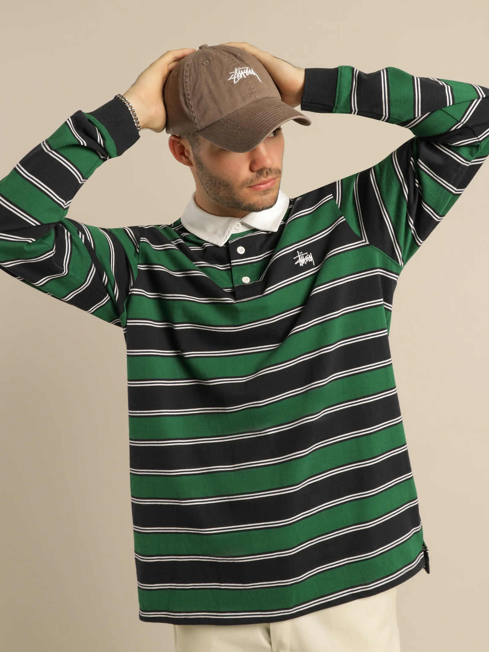 Bold Graffiti Rugby Shirt - Image 3