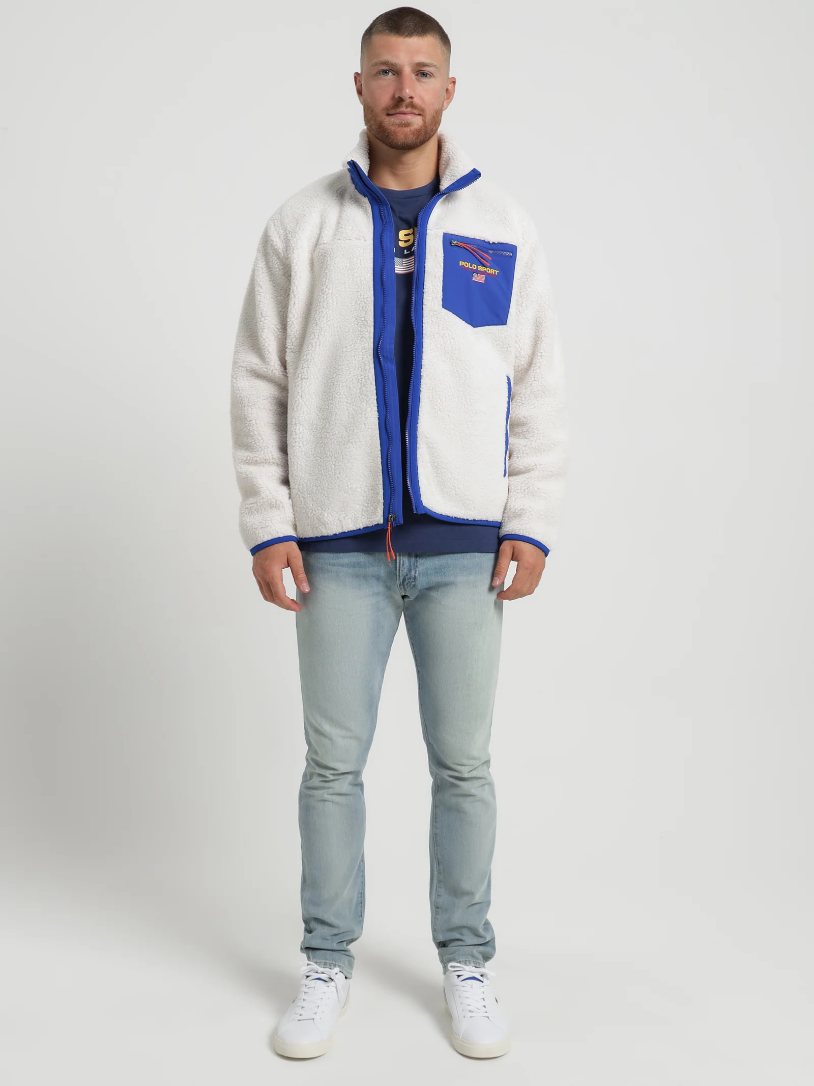 Bonded Polo Sport Pile Fleece - Image 2