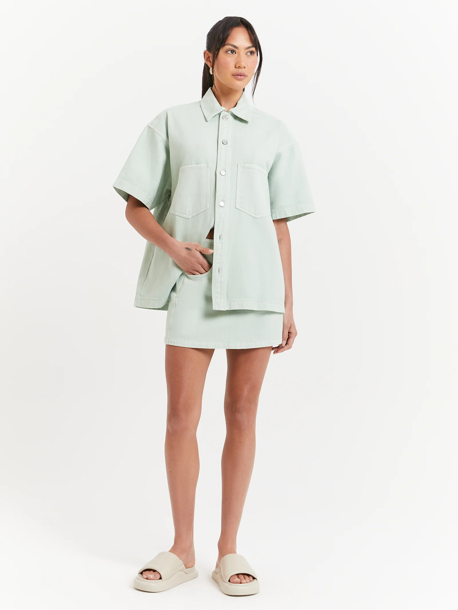 Bonita Micro Mini Skirt - Image 4