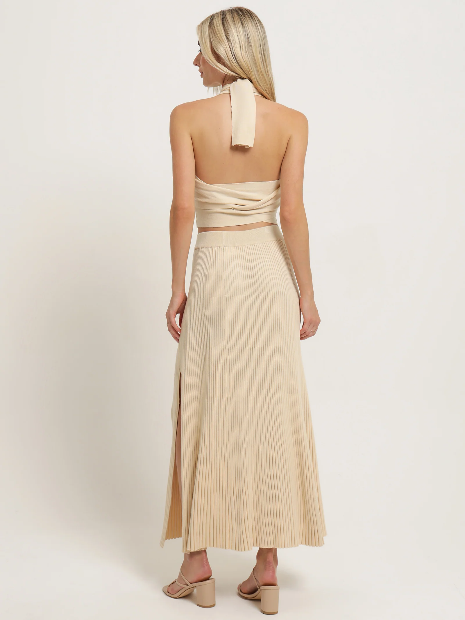Bound Knit Skirt - Image 4