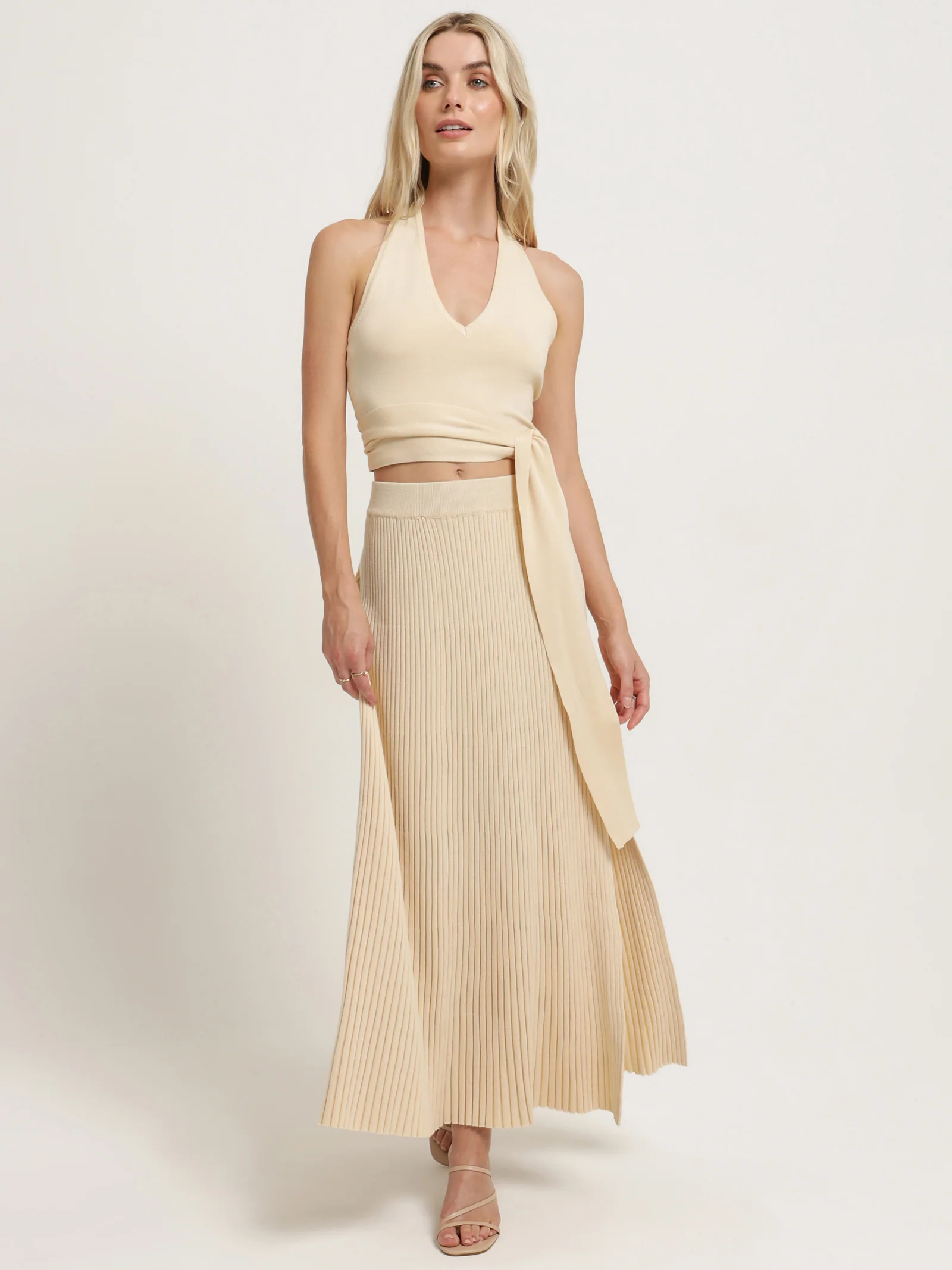 Bound Multi Wear Knit Top - Image 2