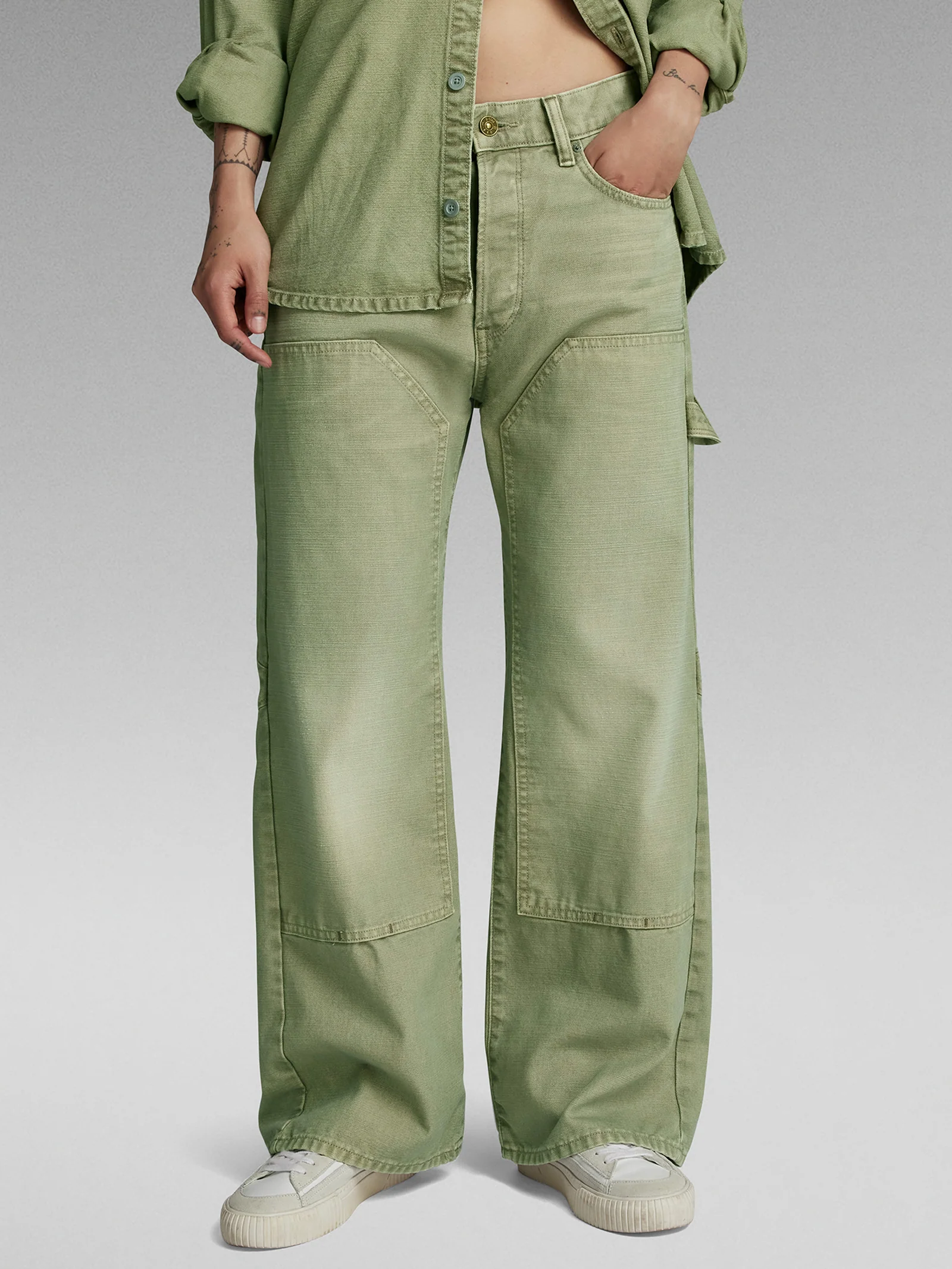 Bowey 3D Carpenter Loose Jeans - Image 4