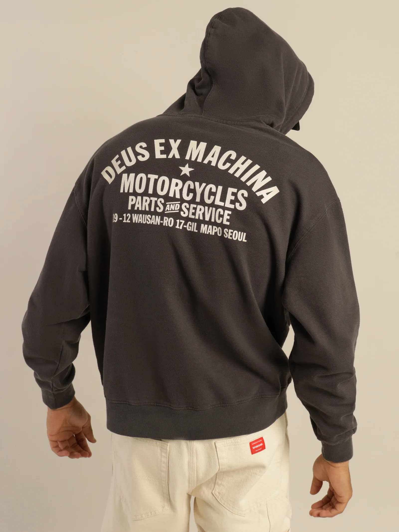 Box Fit Seoul Address Hoodie - Image 7
