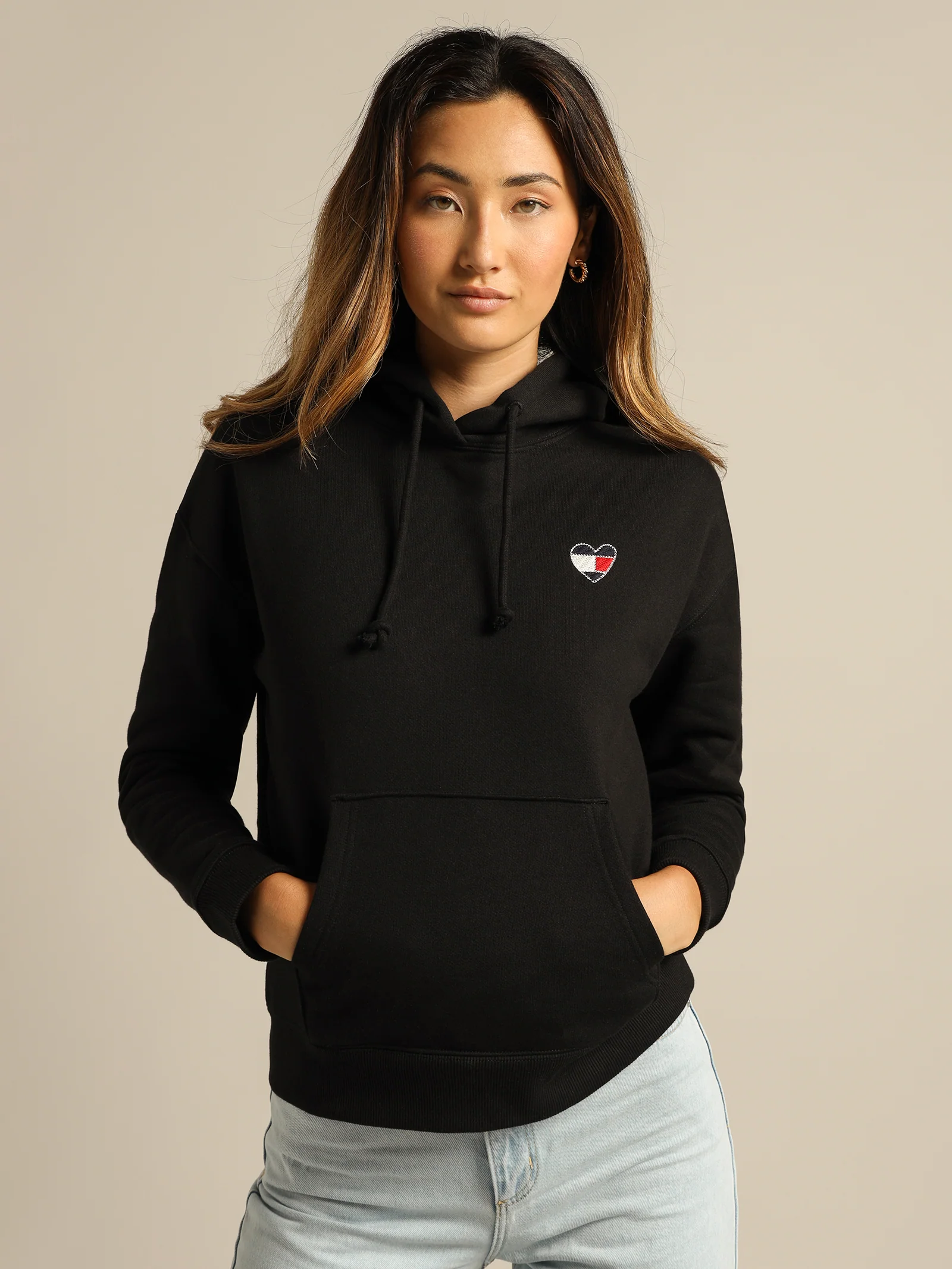 Boxy Heart Flag Hoodie - Image 3