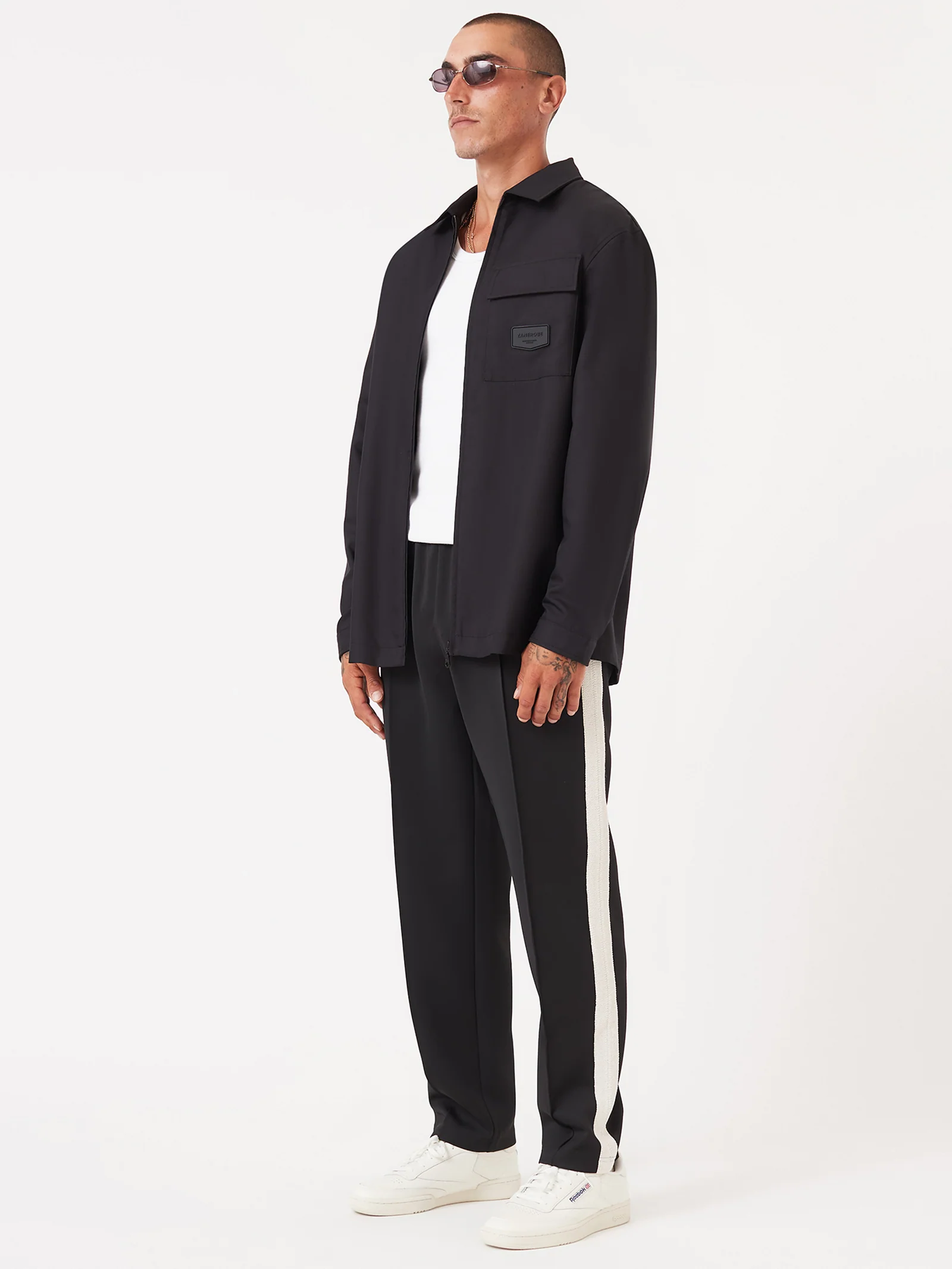 Boxy Long Sleeve Overshirt - Image 5