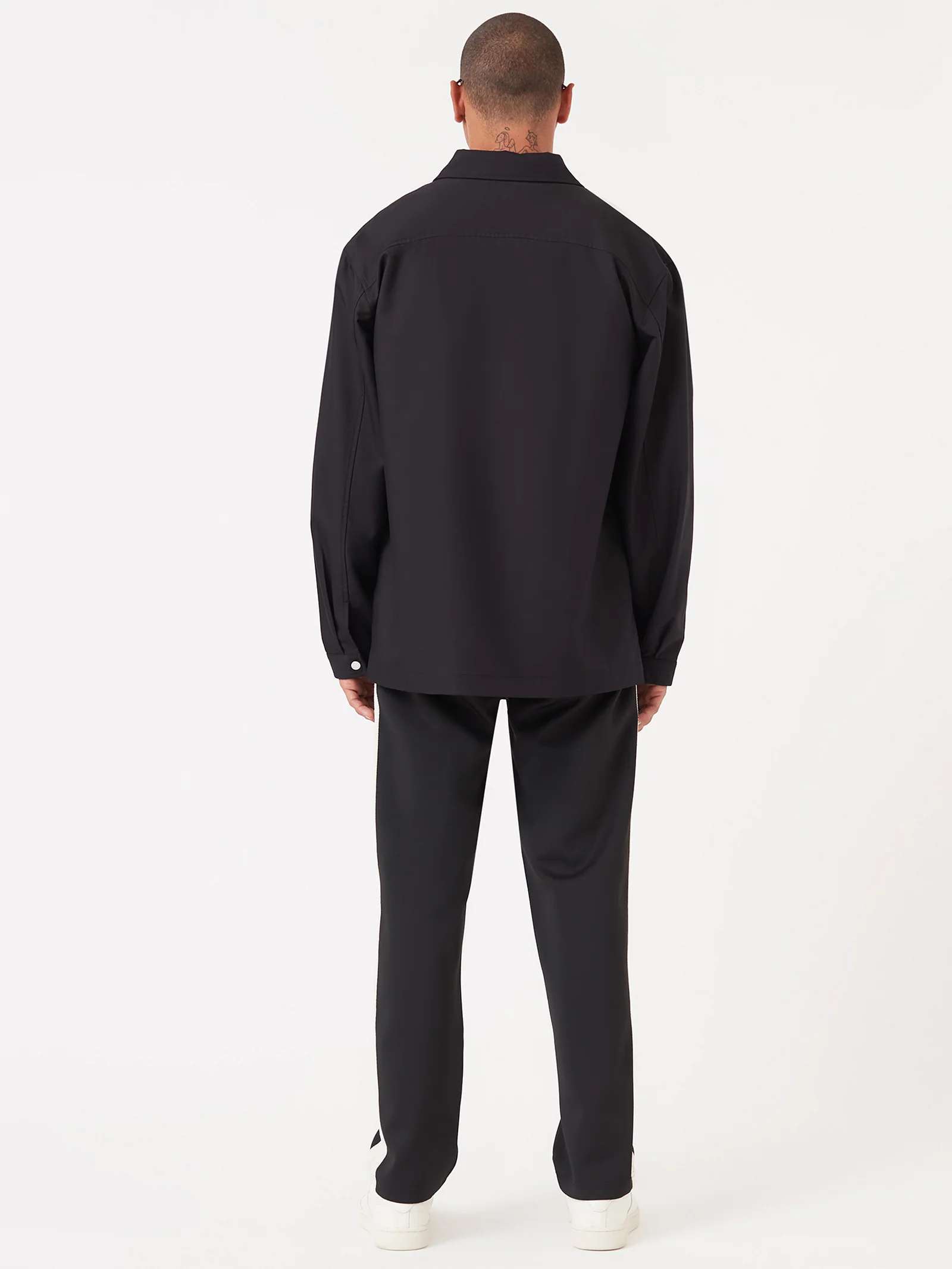 Boxy Long Sleeve Overshirt - Image 6