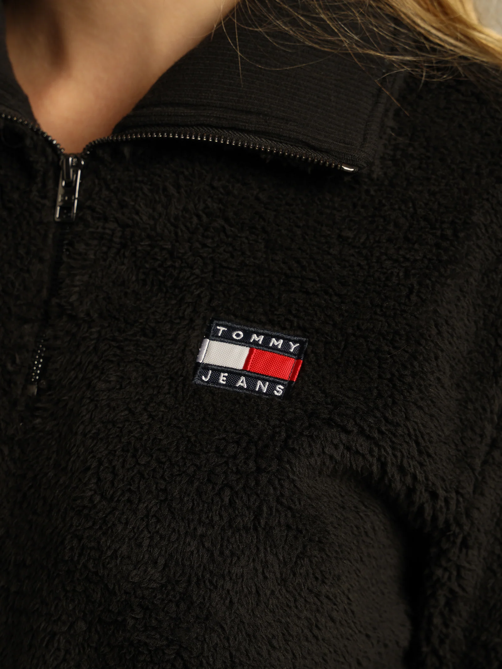 Boxy Plush Fleece Sweatshirt - Image 3
