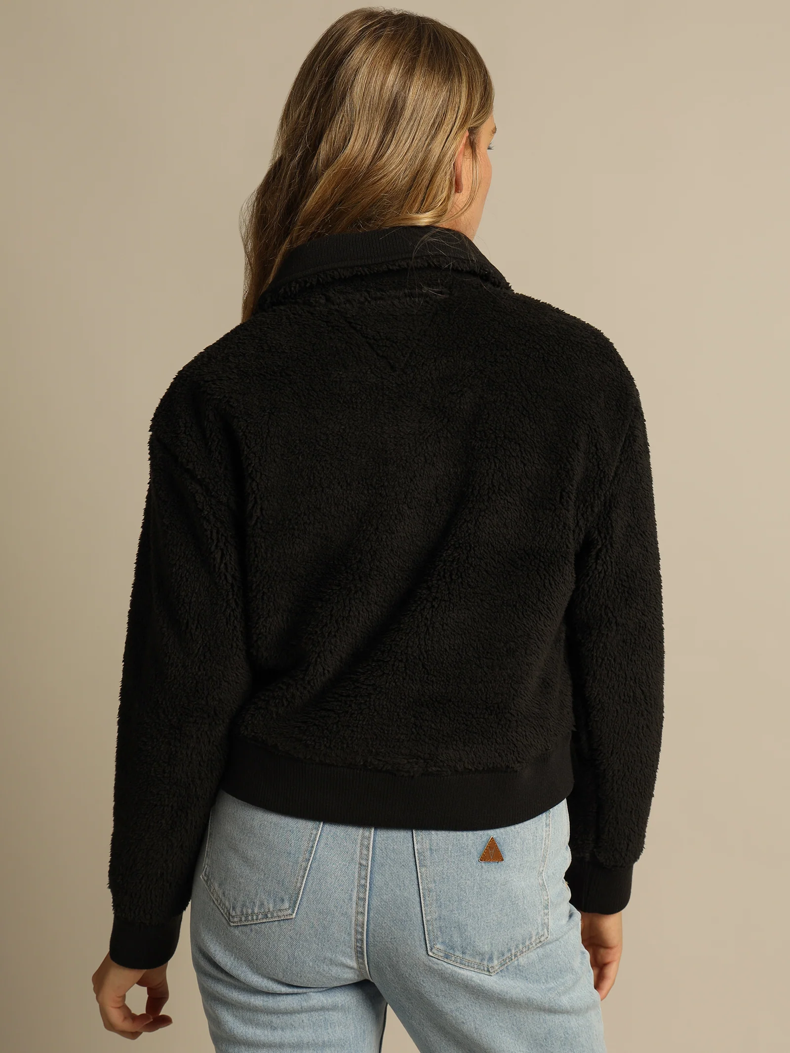Boxy Plush Fleece Sweatshirt - Image 6