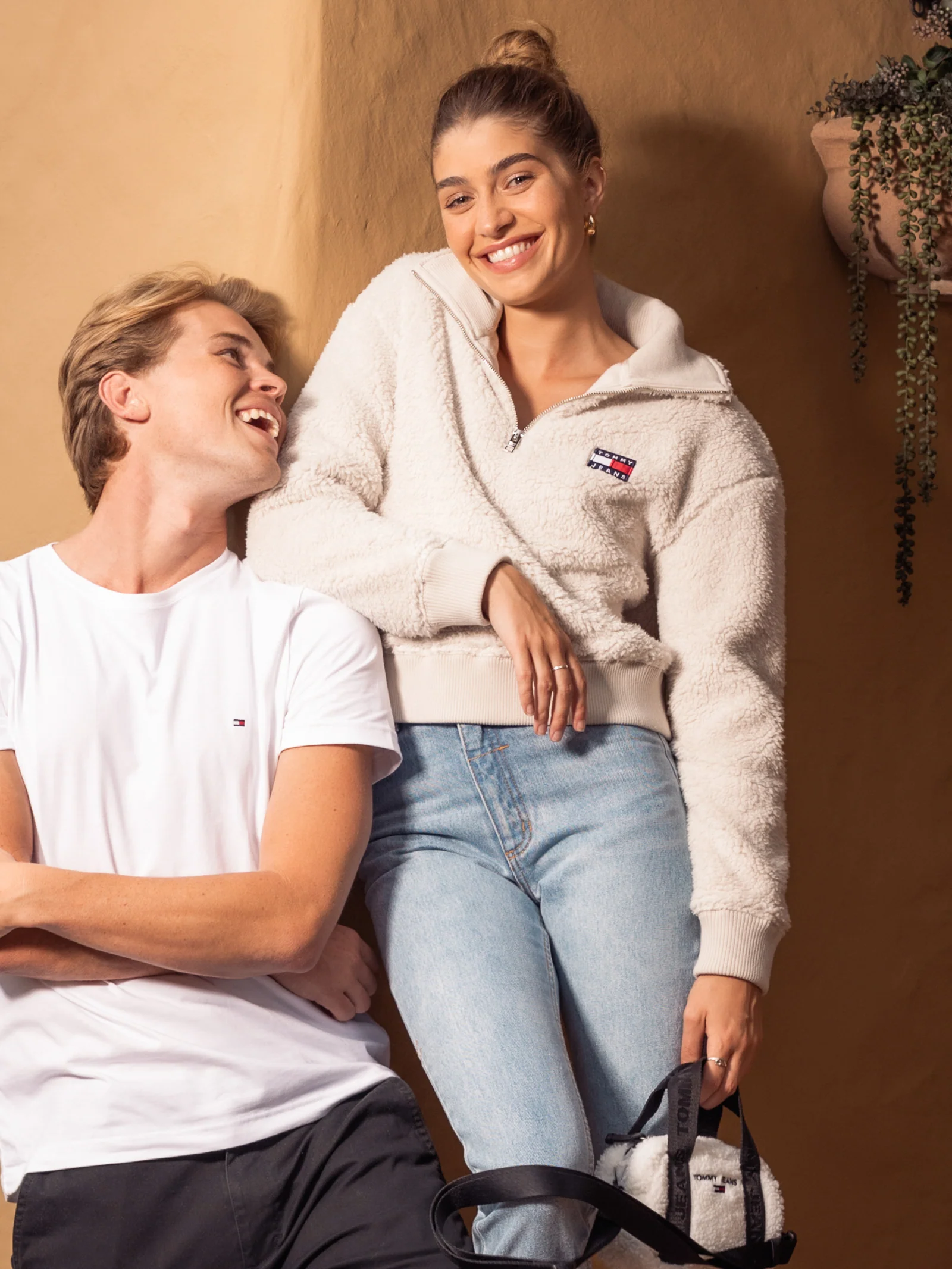 Boxy Plush Fleece Sweatshirt - Image 2