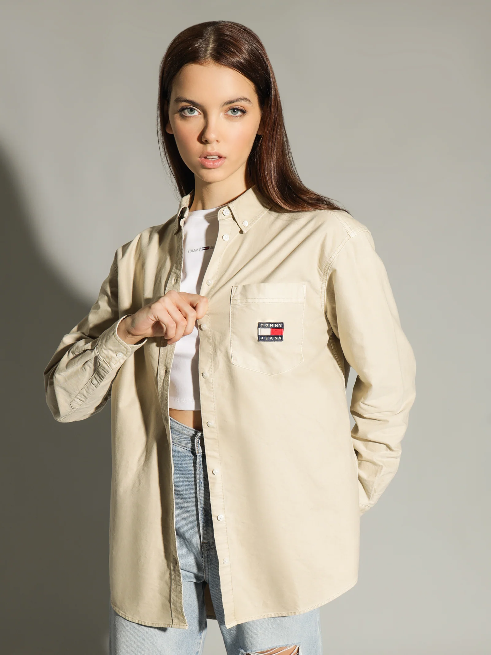 Boyfriend-Fit Shirt - Image 3