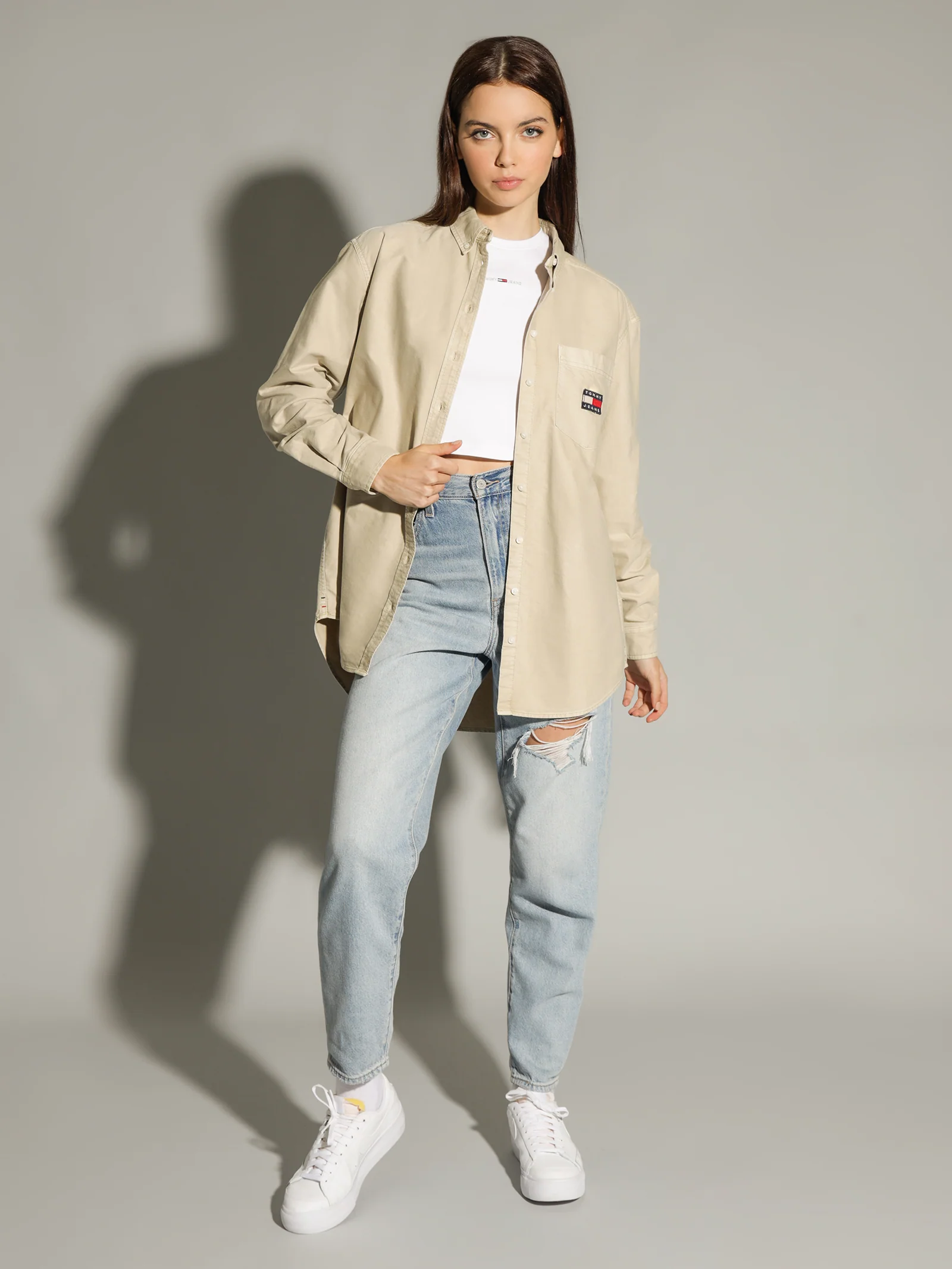 Boyfriend-Fit Shirt - Image 6