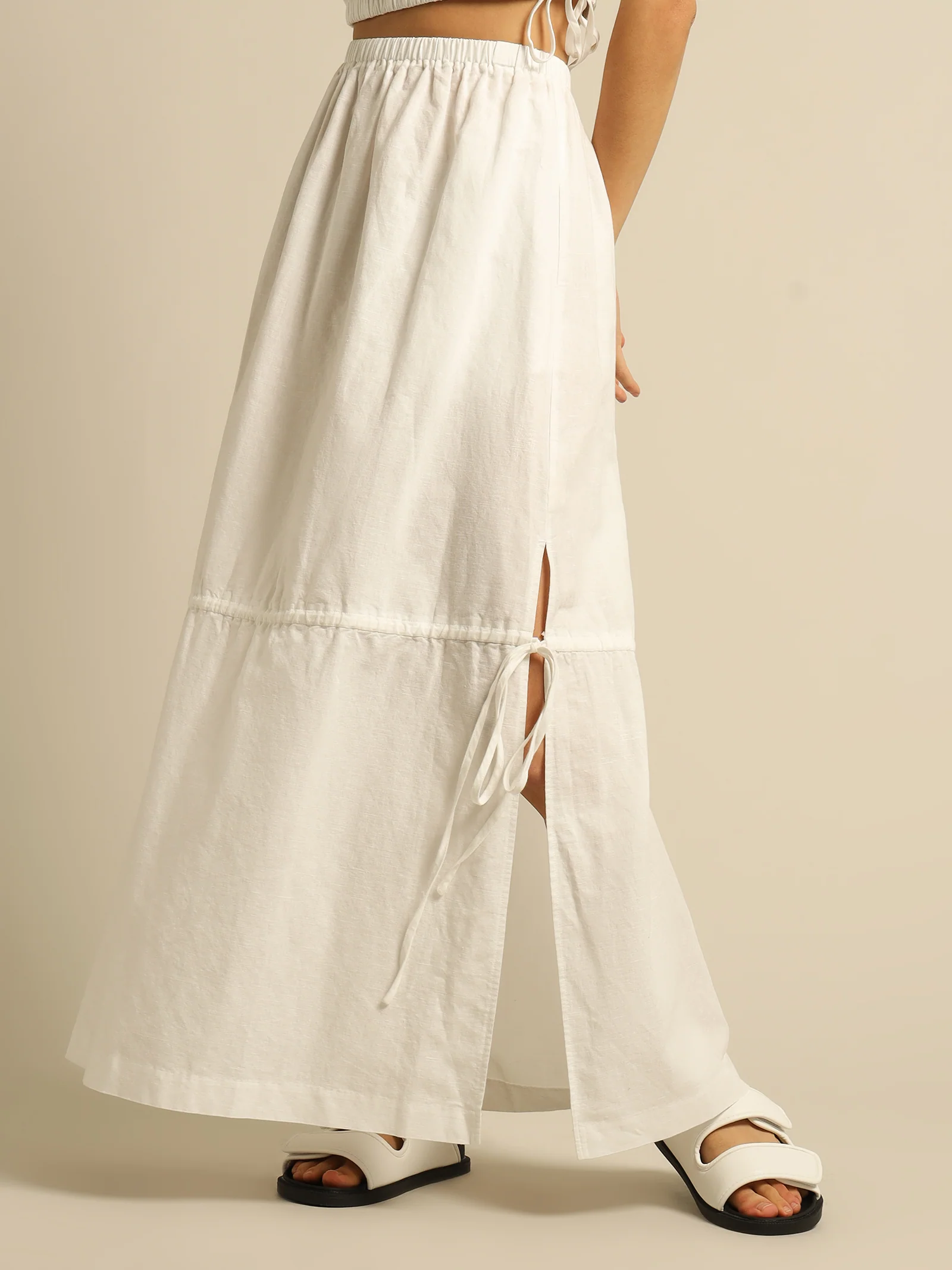 Brea Linen Maxi Skirt - Image 2