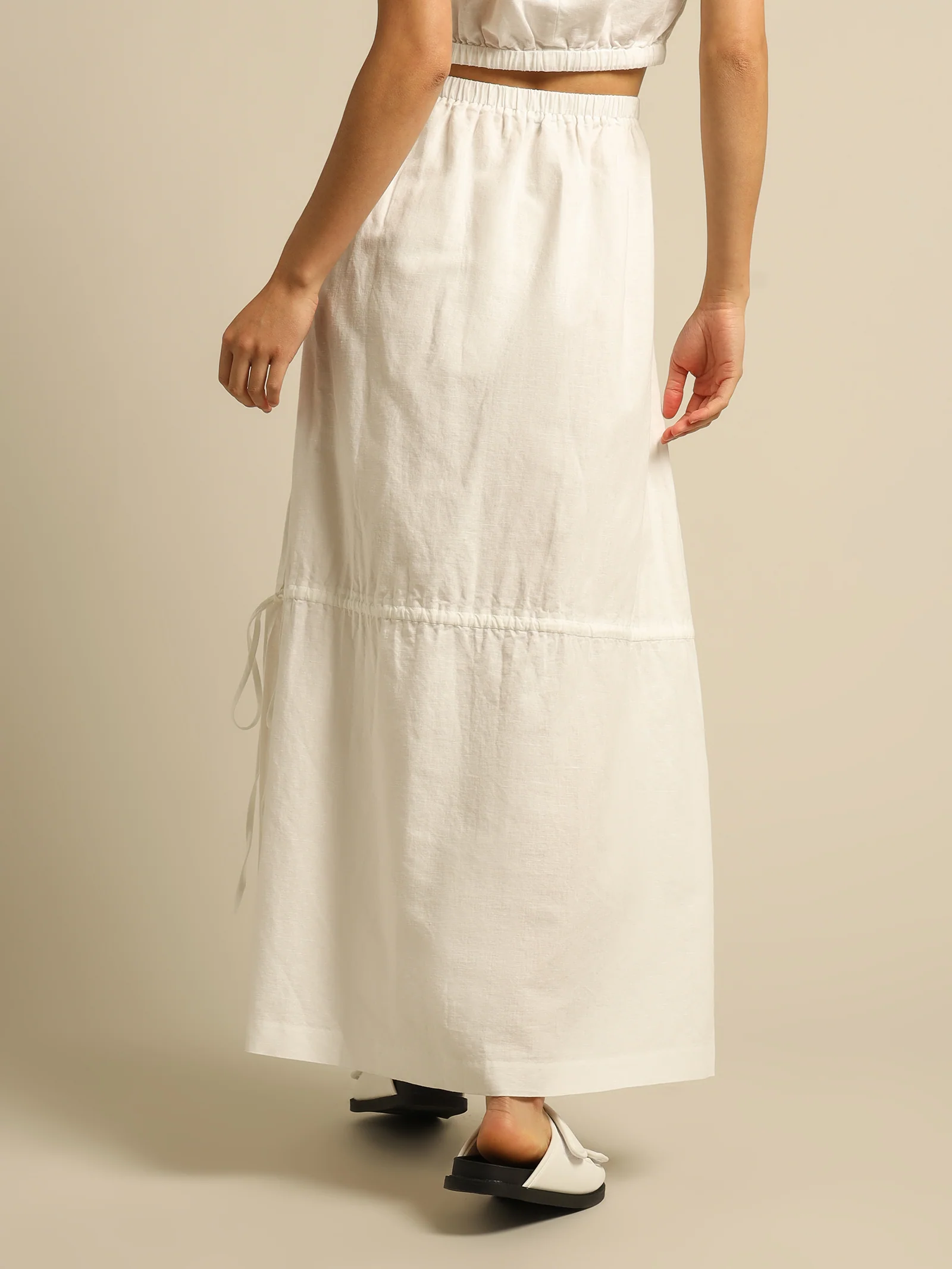 Brea Linen Maxi Skirt - Image 6