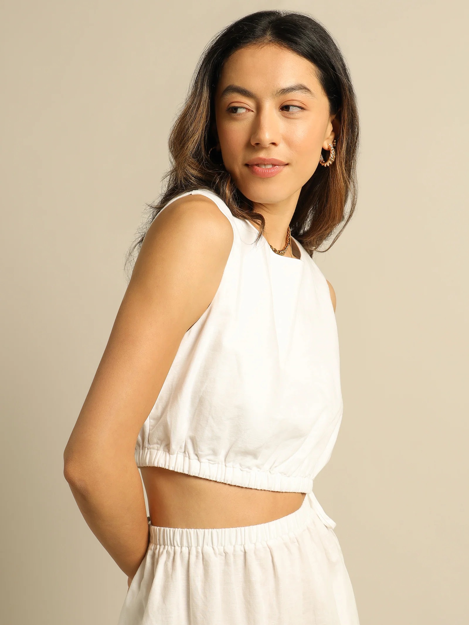 Brea Linen Top - Image 2
