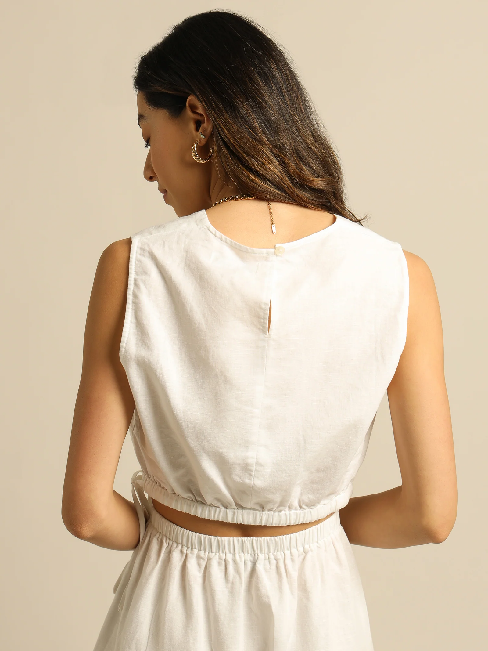 Brea Linen Top - Image 6