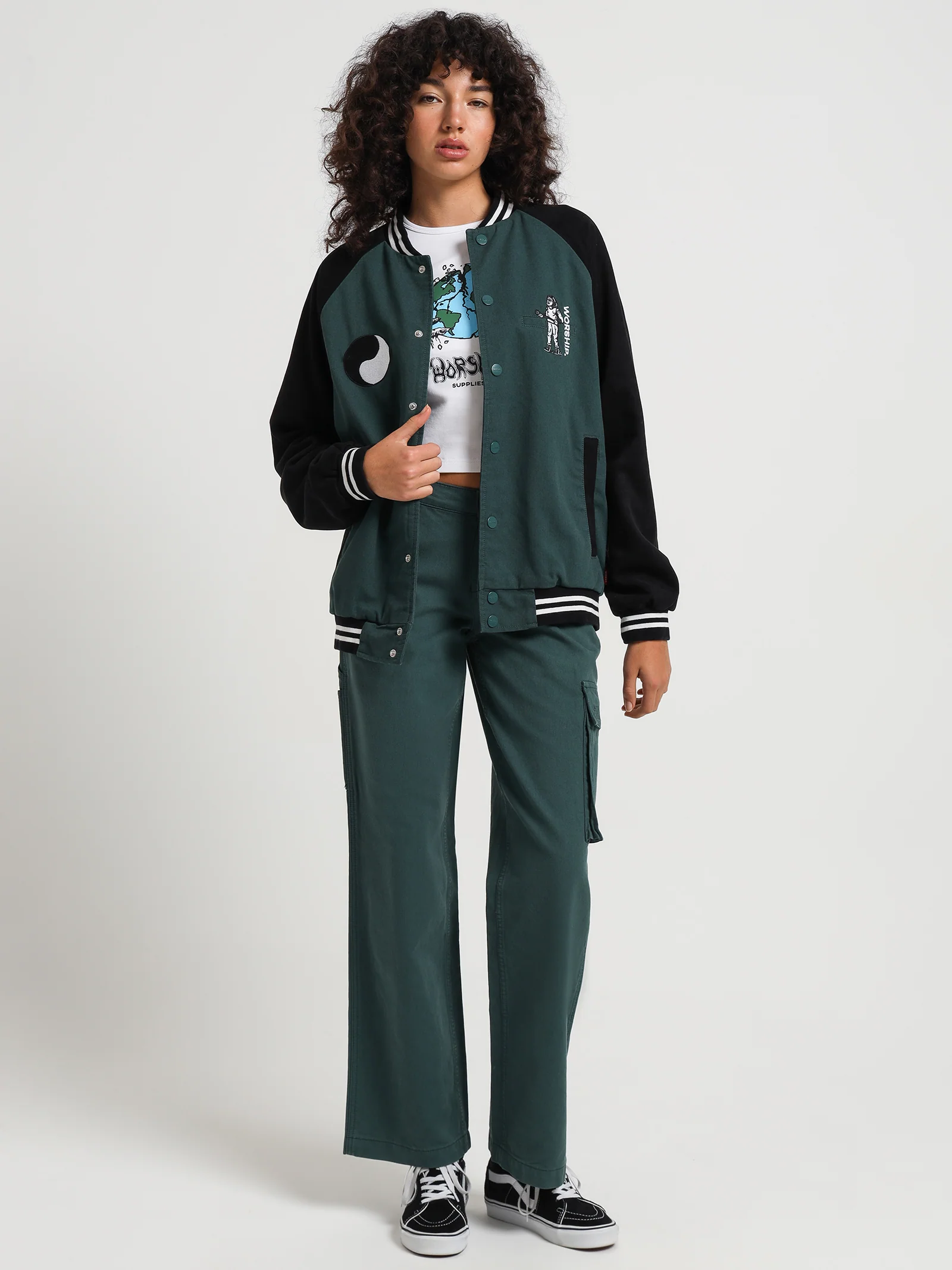 Breakdown Varsity Jacket - Image 2