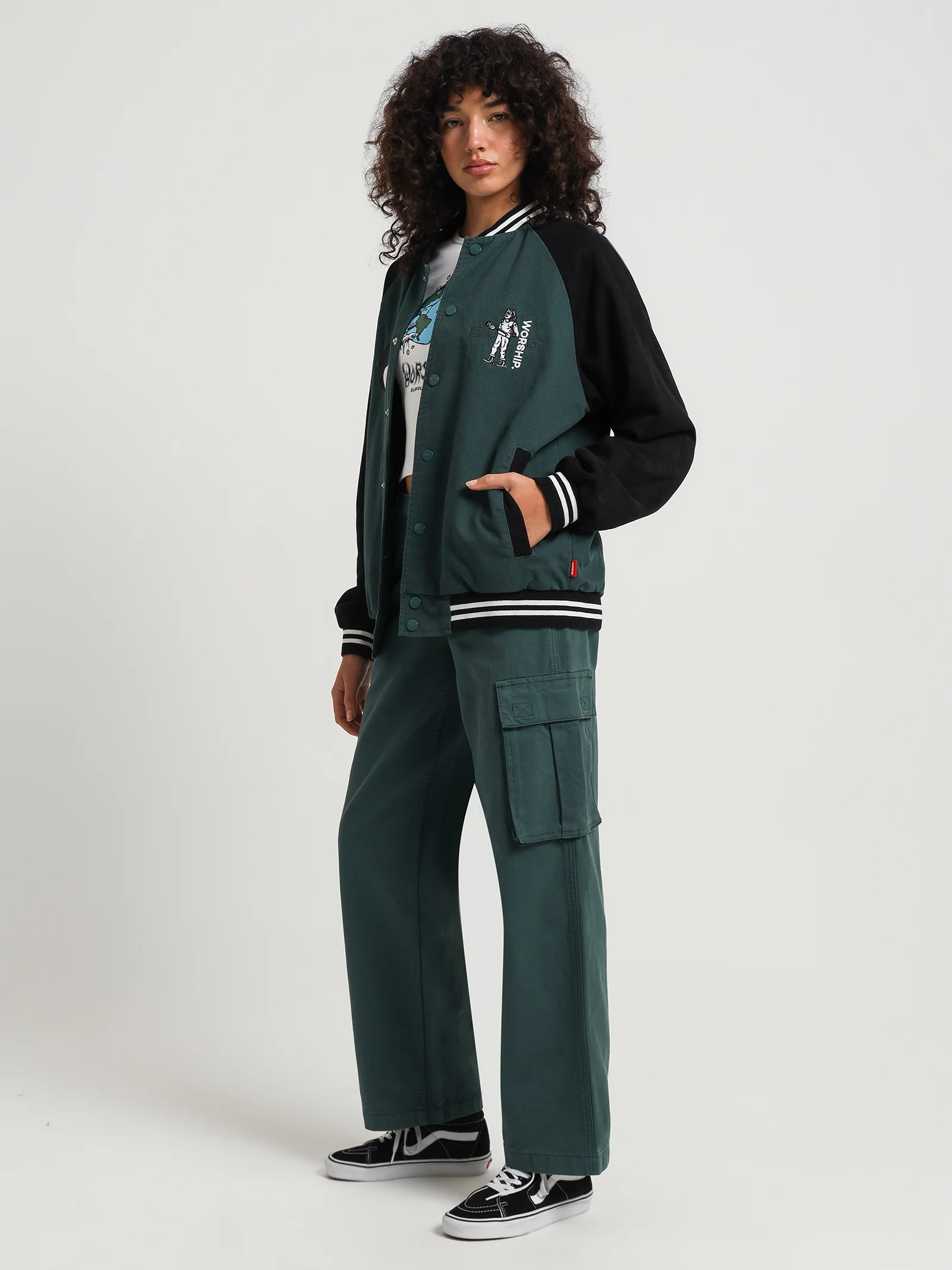 Breakdown Varsity Jacket - Image 5