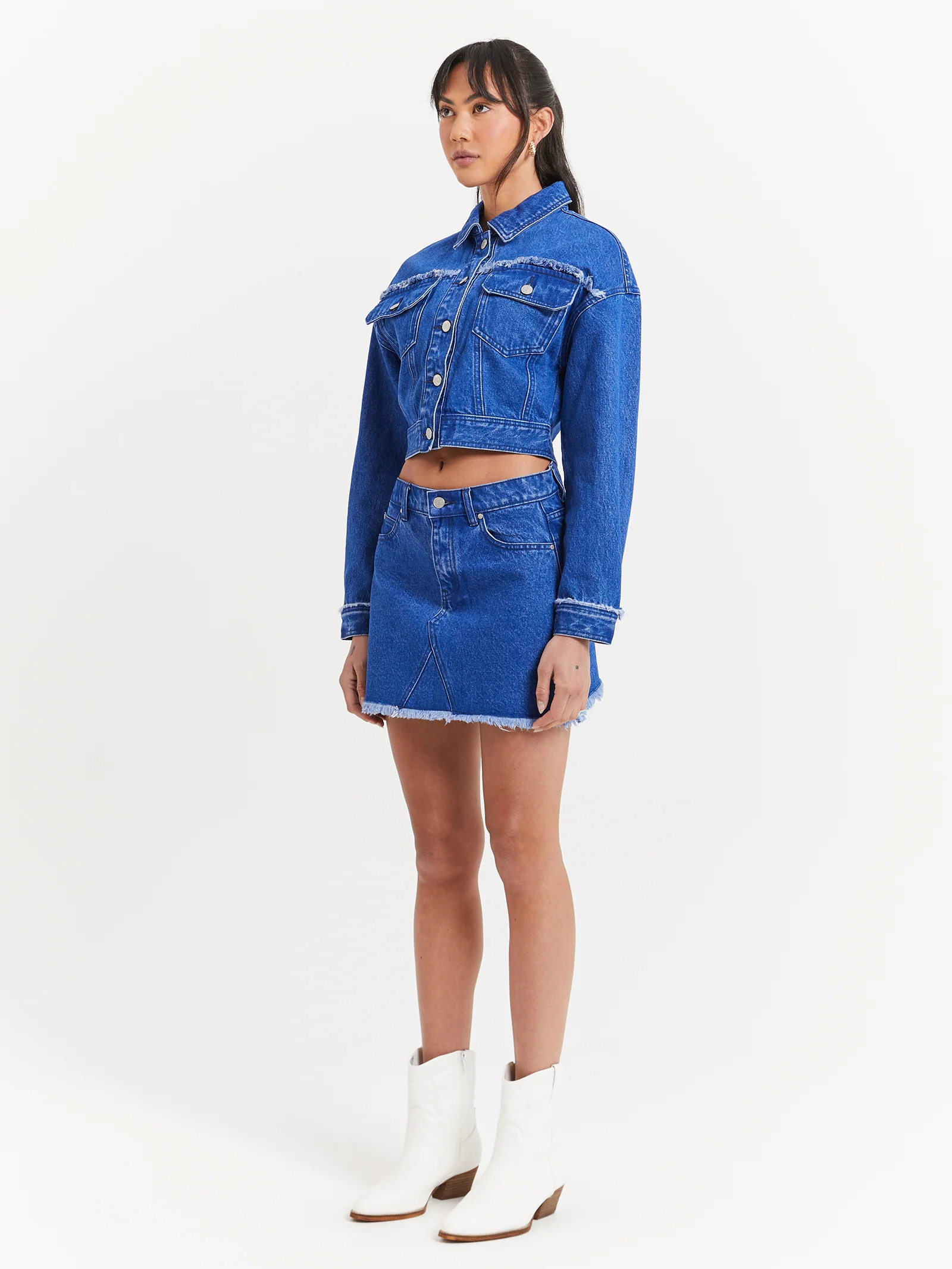 Brielle Cropped Jacket - Image 4