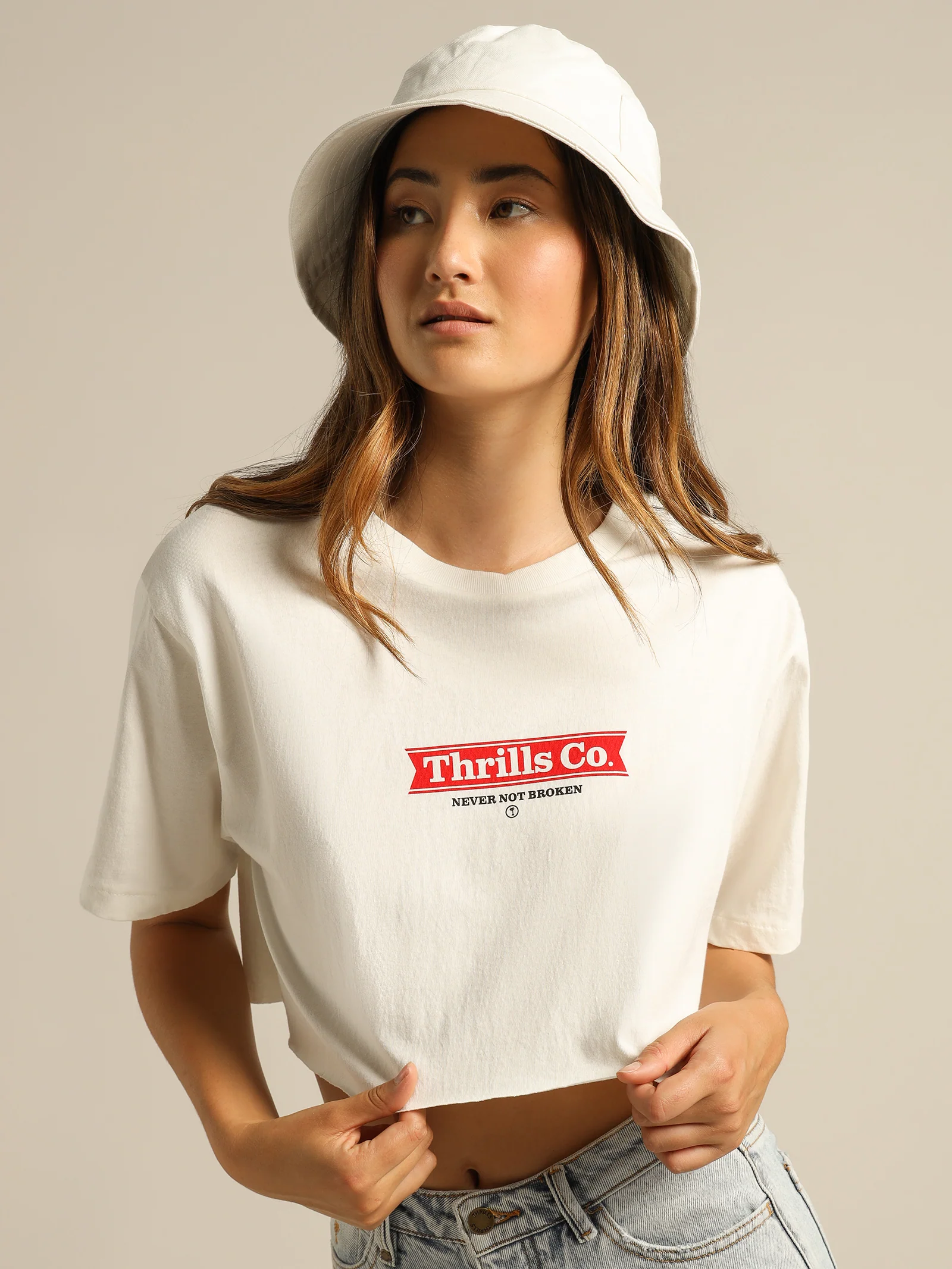 Brigade Super Crop T-Shirt - Image 2