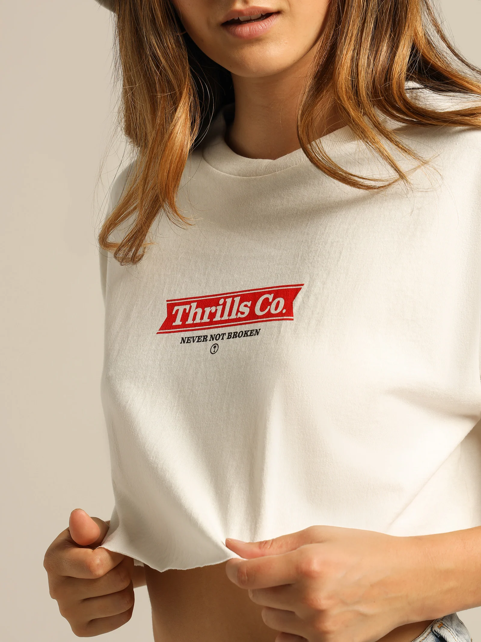 Brigade Super Crop T-Shirt - Image 4
