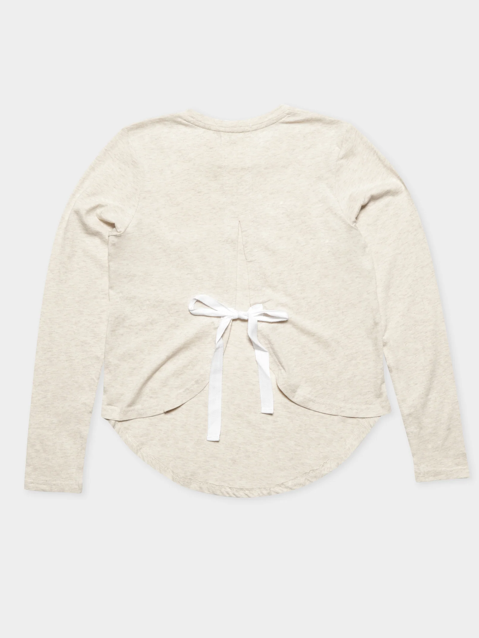 Bristol Long Sleeve Tie Back T-Shirt - Image 2