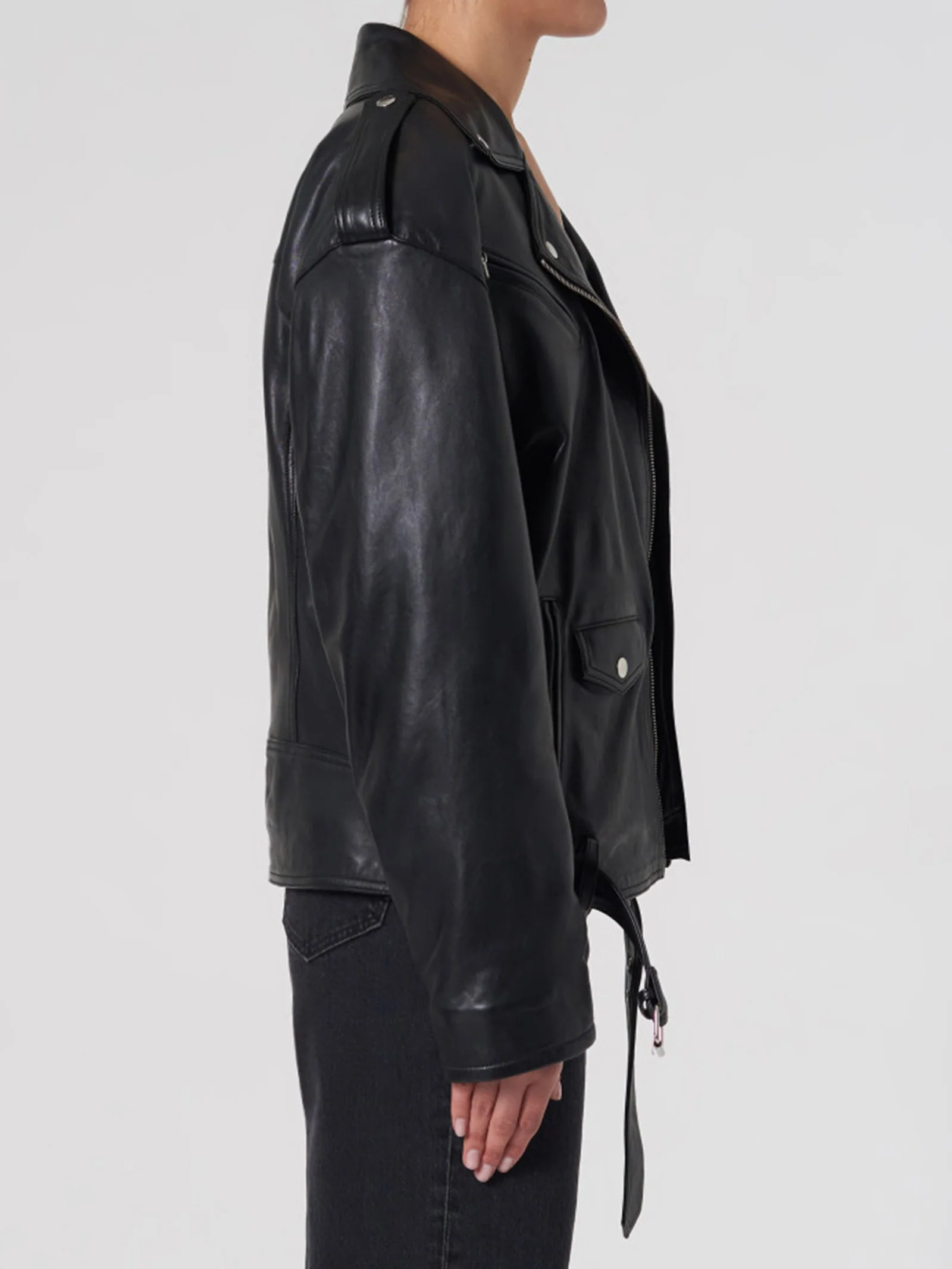 Brixton Leather Jacket - Image 3