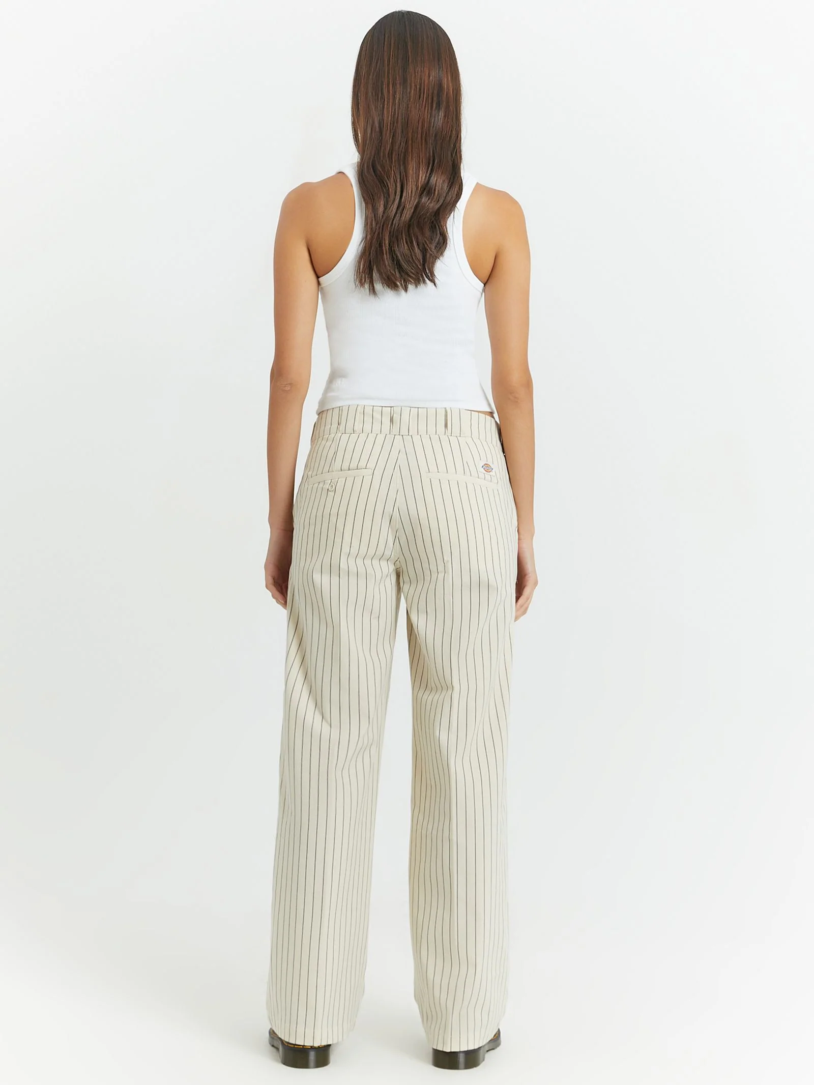 Bronte Pinstripe Wide Pants - Image 5
