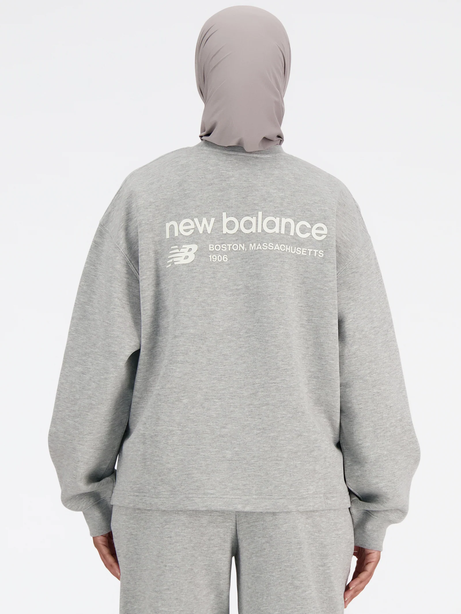 Brushed Back Fleece Crewneck - Image 4
