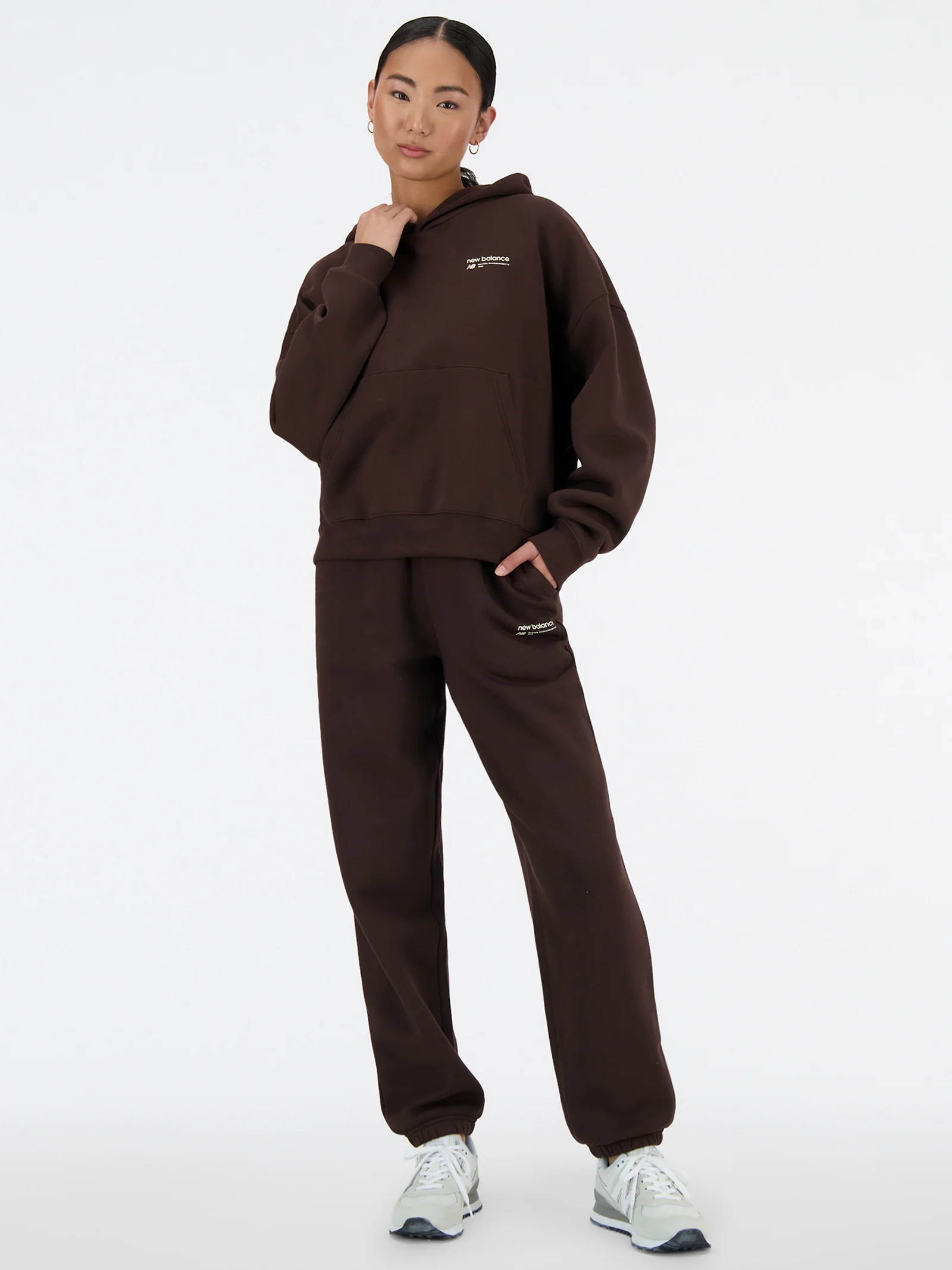 Brushed Back Fleece Hoodie - Image 2