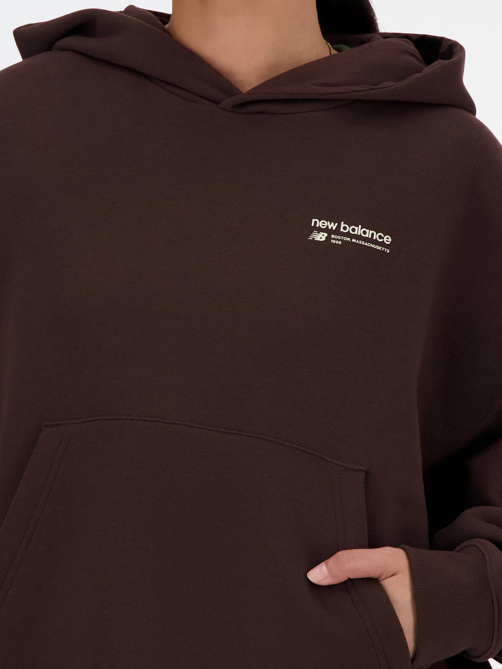 Brushed Back Fleece Hoodie - Image 3
