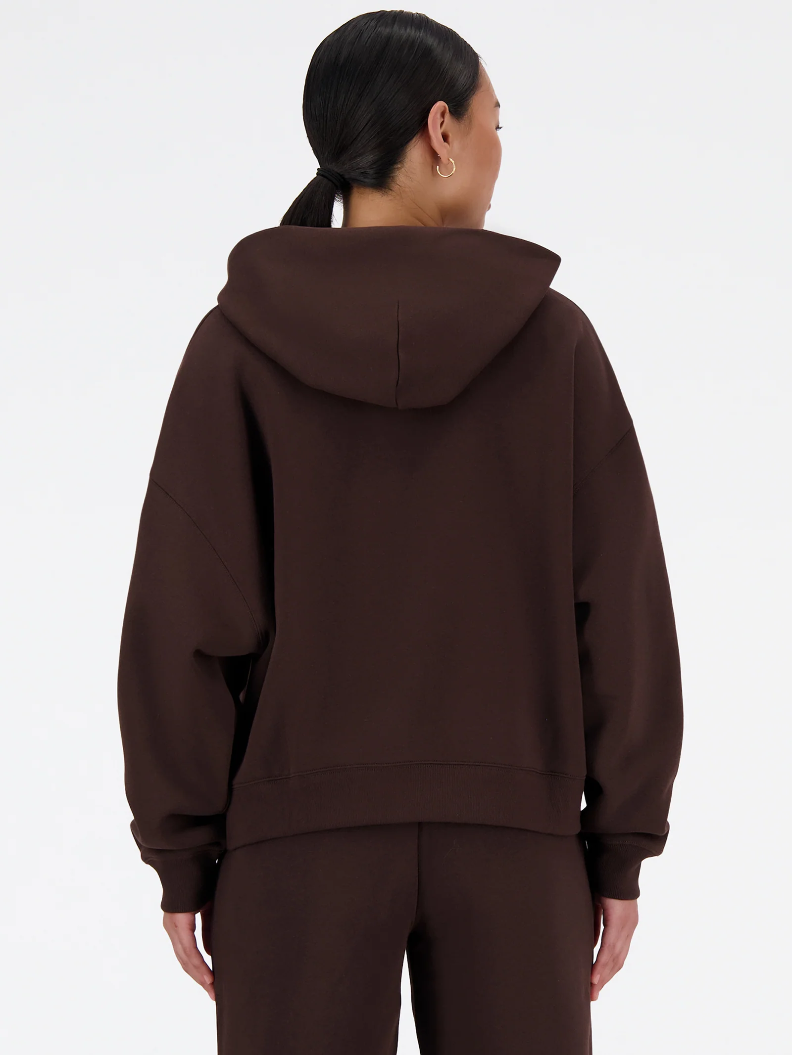 Brushed Back Fleece Hoodie - Image 6