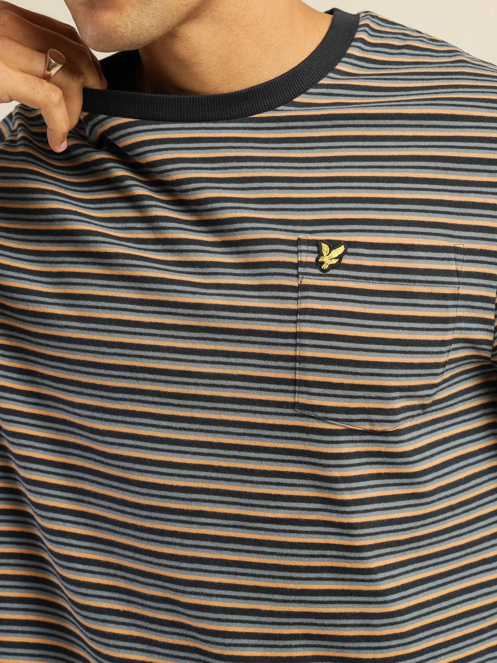 Brushed Stripe T-Shirt - Image 3