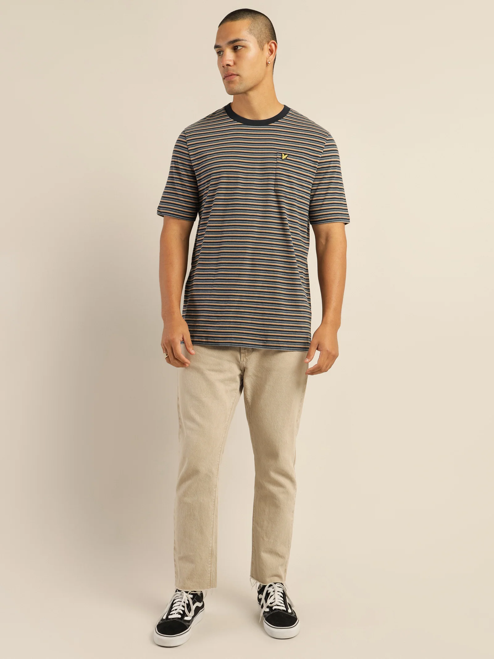 Brushed Stripe T-Shirt - Image 4