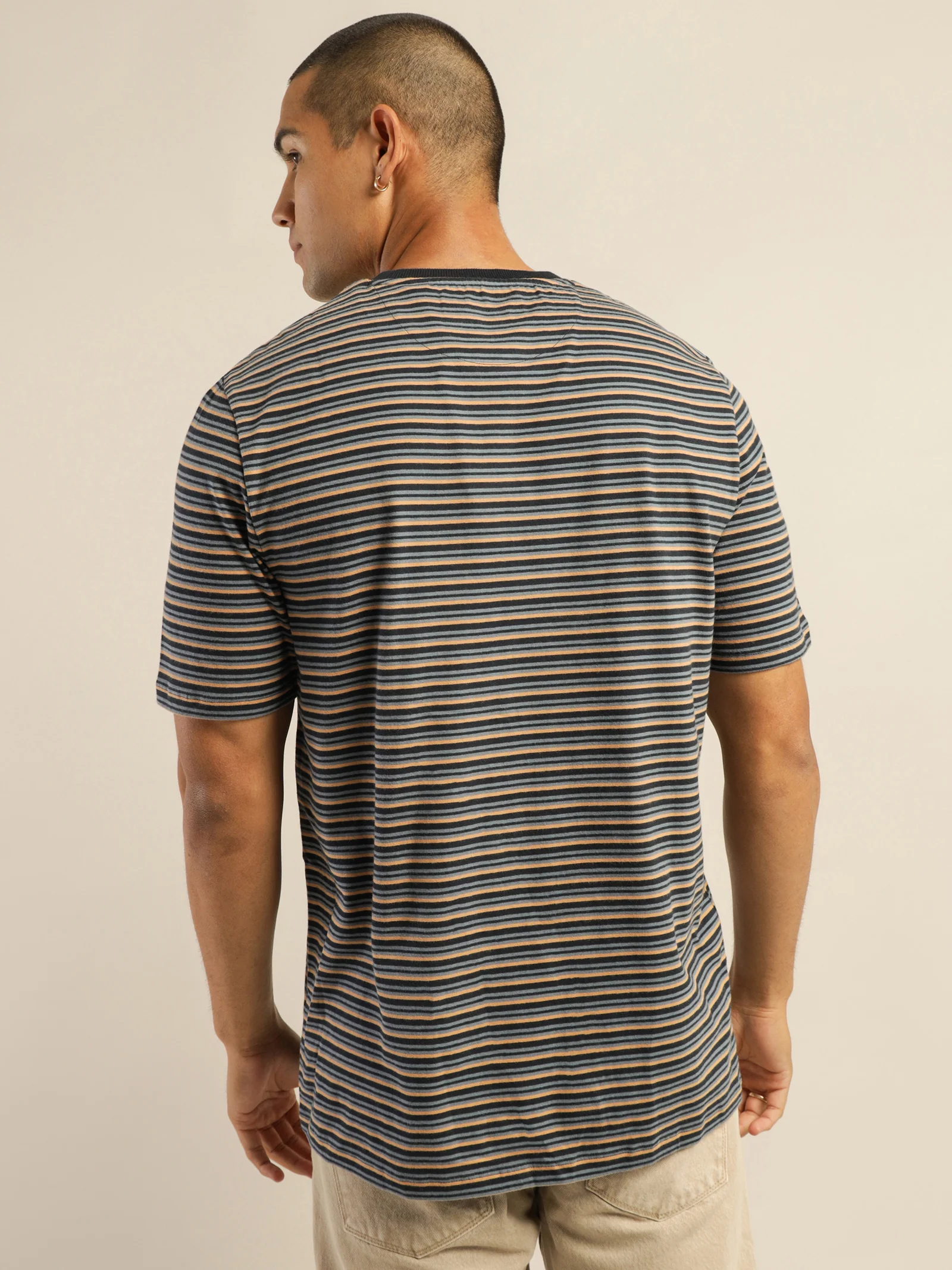 Brushed Stripe T-Shirt - Image 6