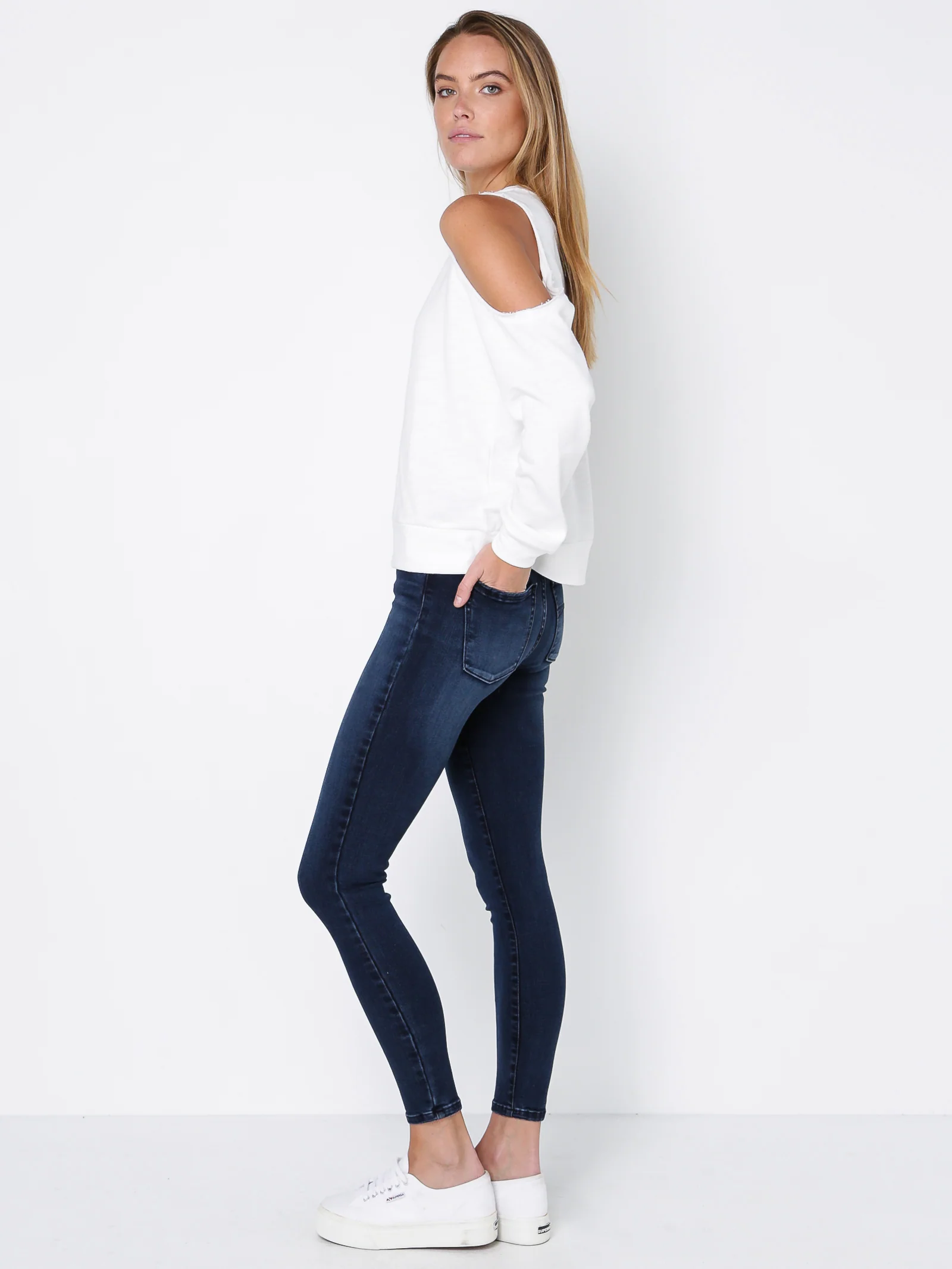 Bryant Off-Shoulder Sweatshirt - Image 3