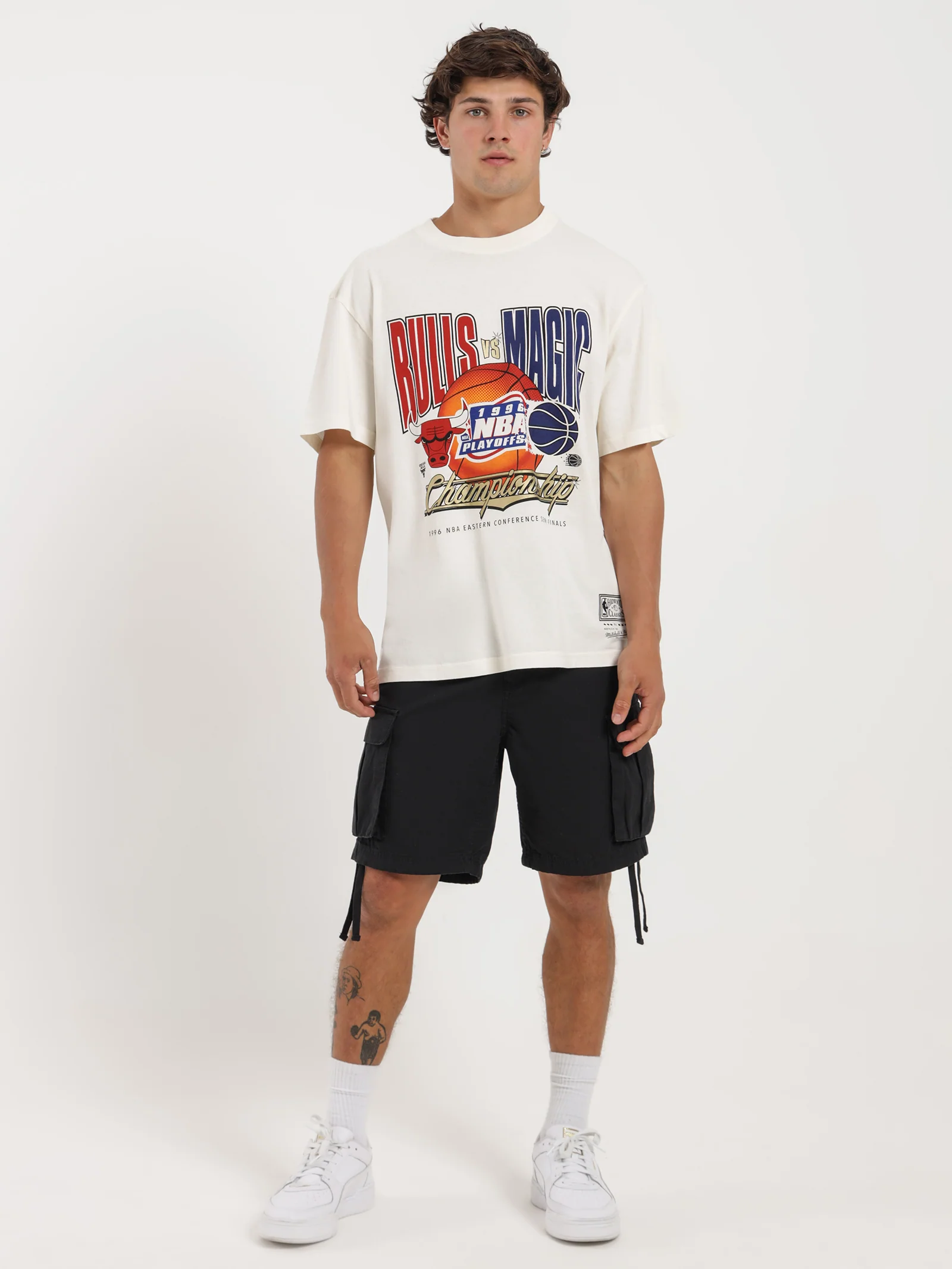 Bulls vs Magic 1996 Road To The Final T-Shirt - Image 3