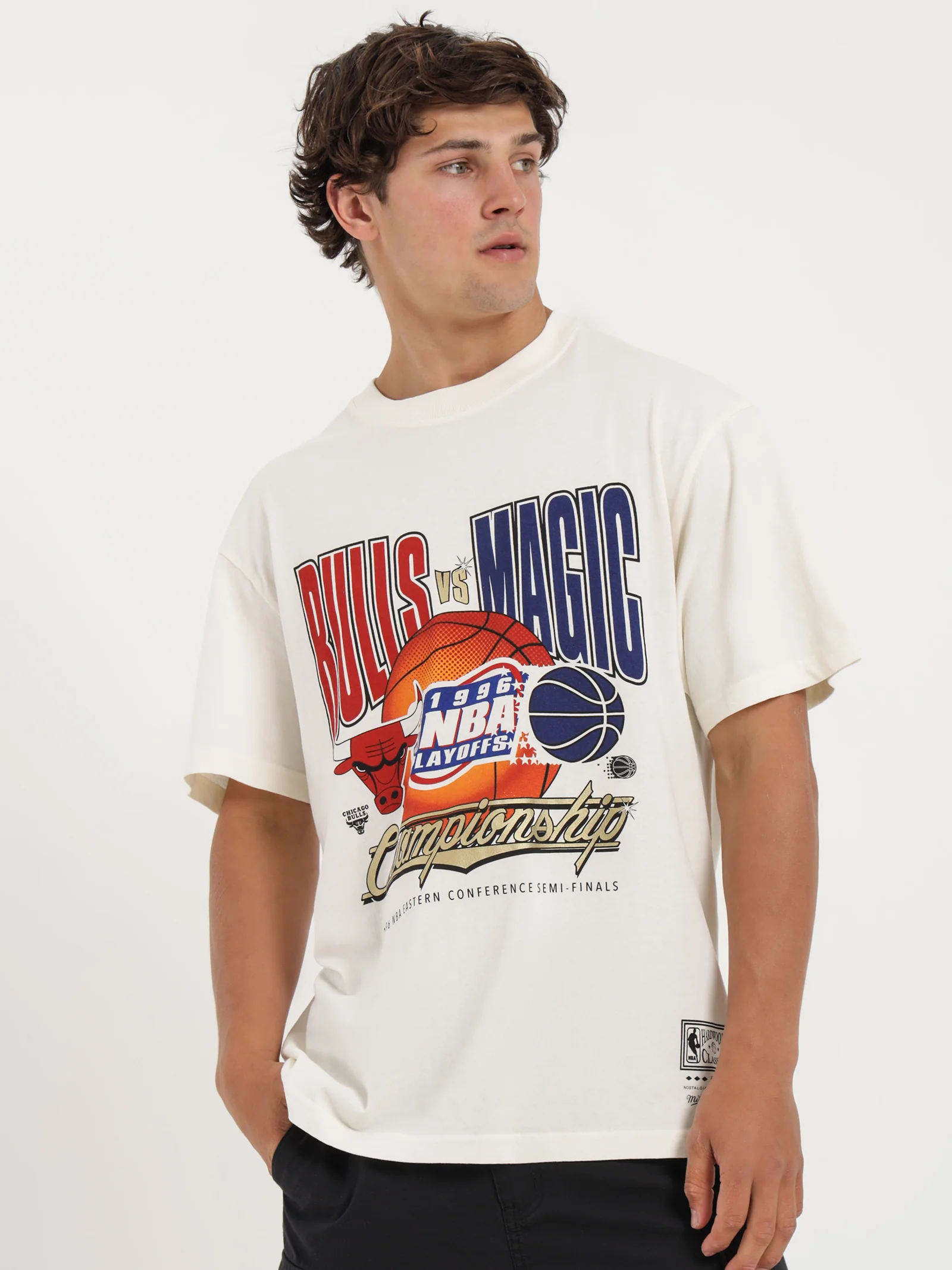 Bulls vs Magic 1996 Road To The Final T-Shirt - Image 4