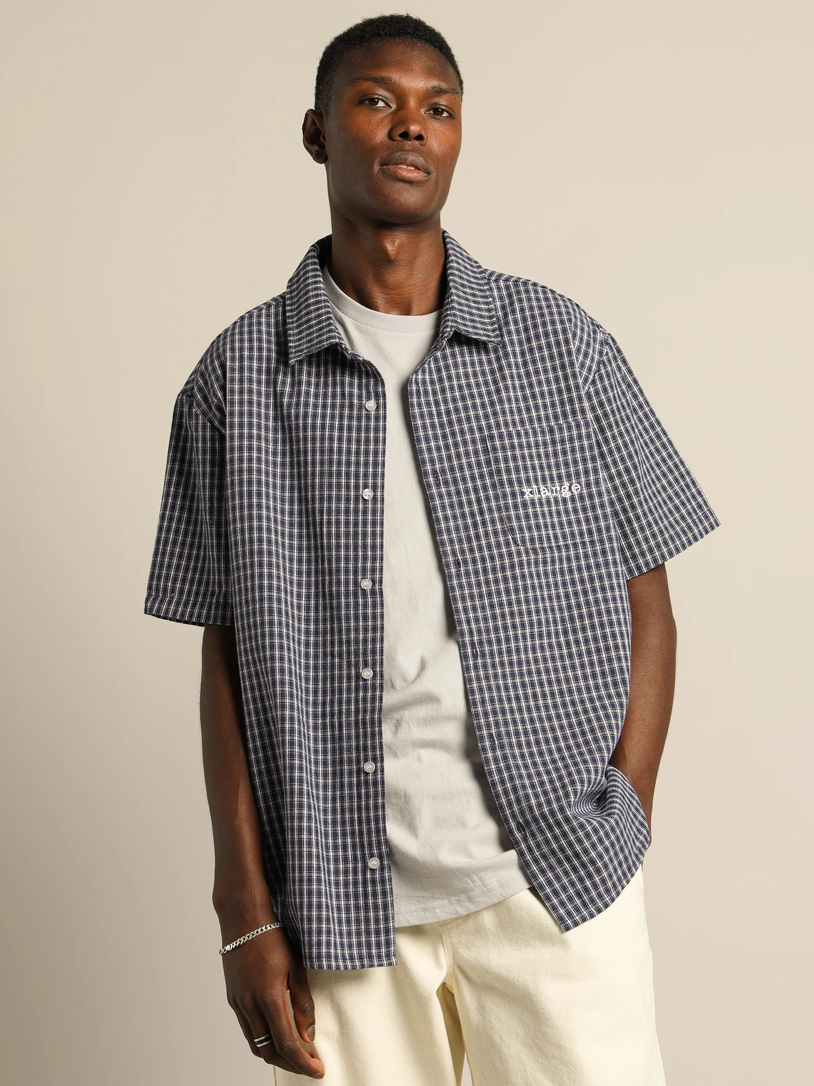 Button Up Check Shirt