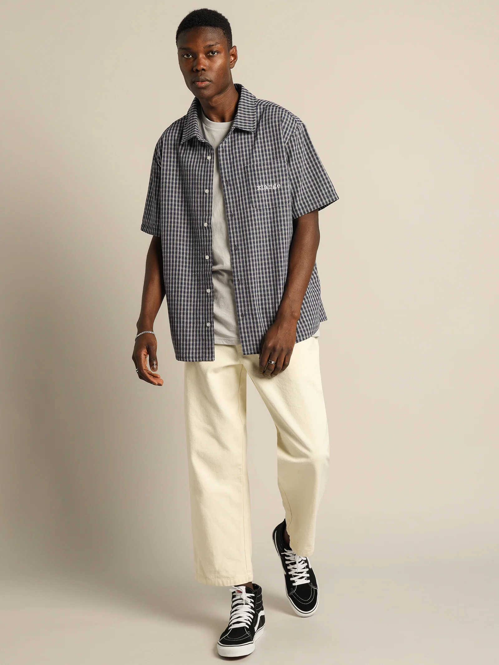 Button Up Check Shirt - Image 3