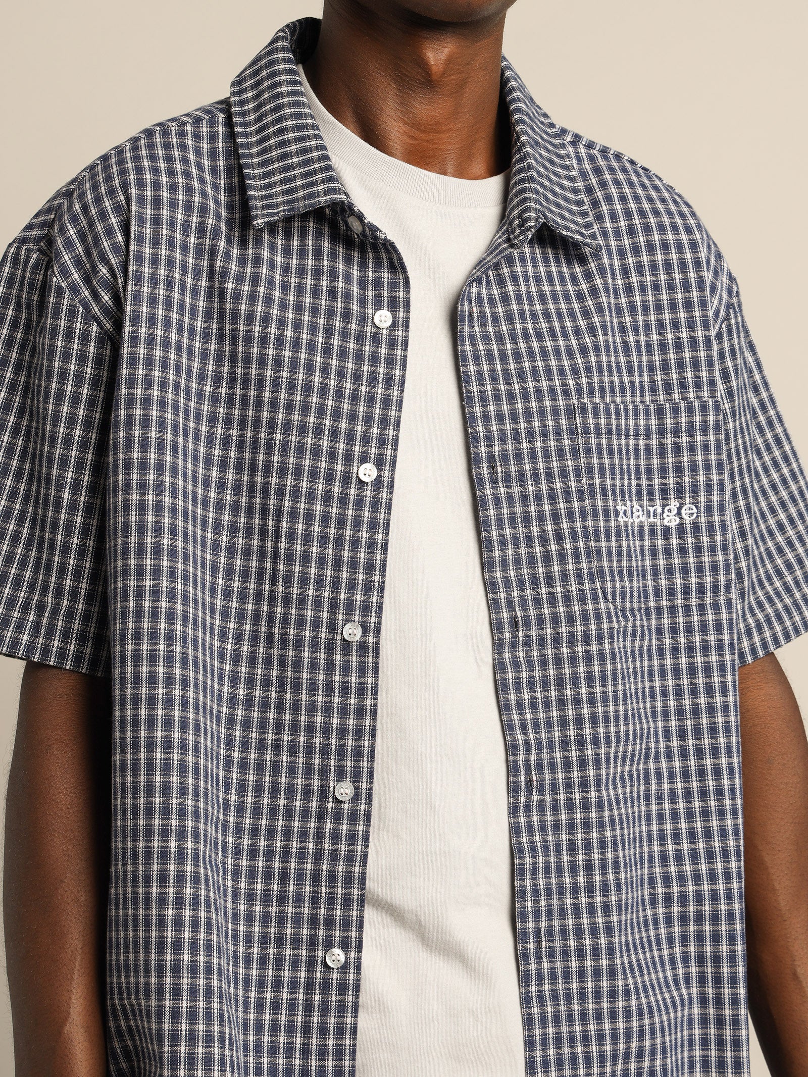 Button Up Check Shirt - Image 4