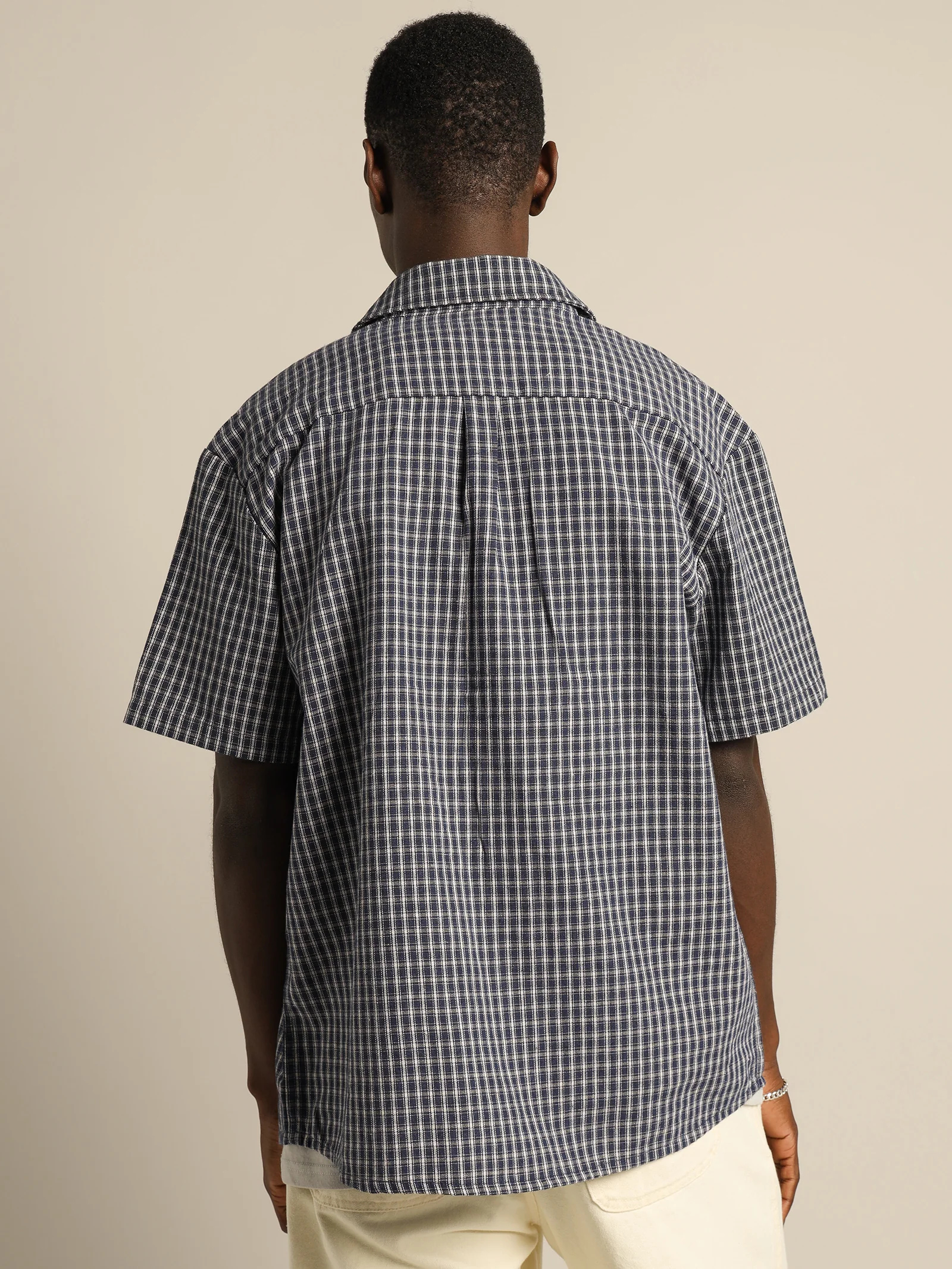 Button Up Check Shirt - Image 5