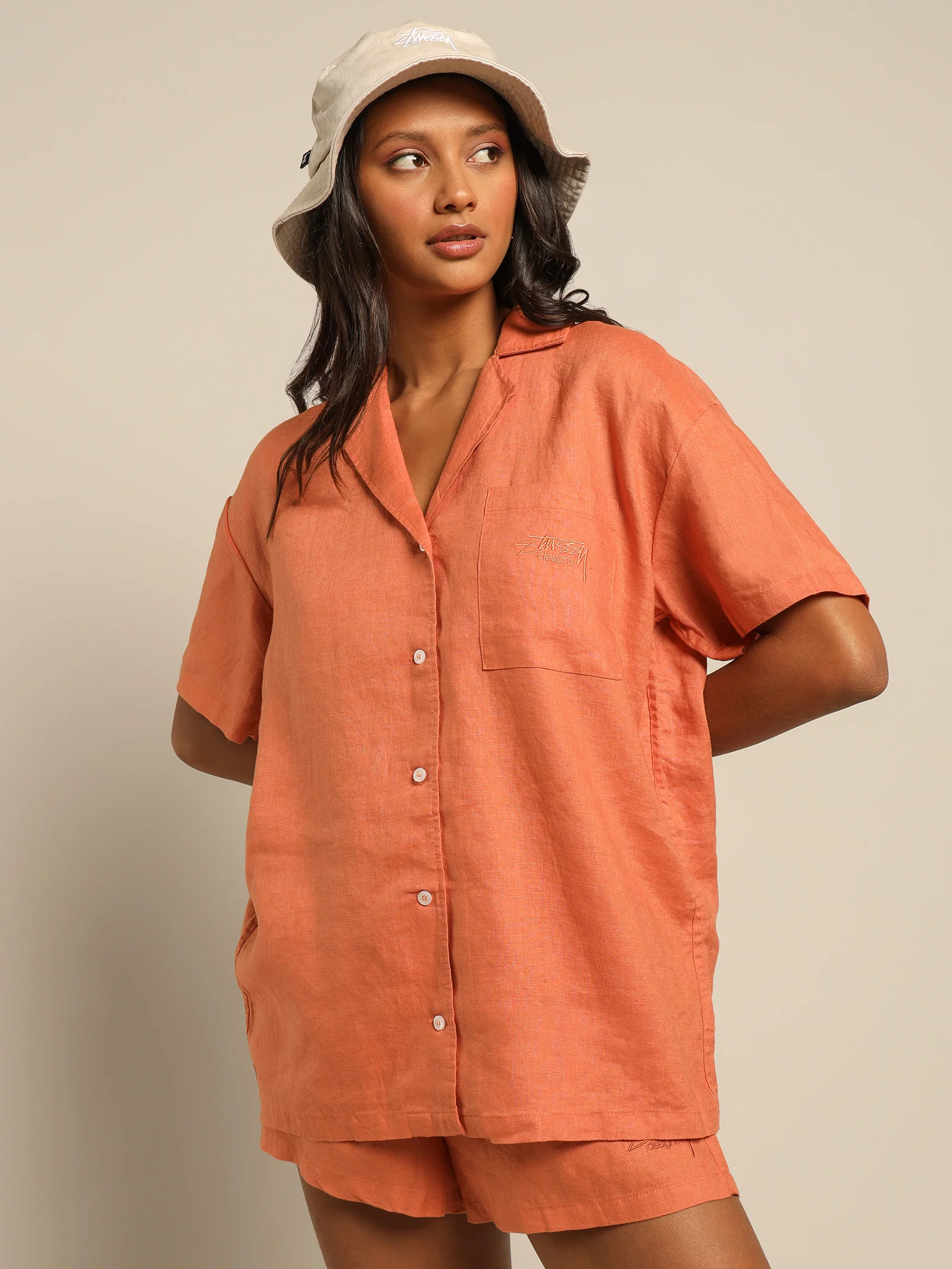 Cali Linen Oversized Shirt - Image 3