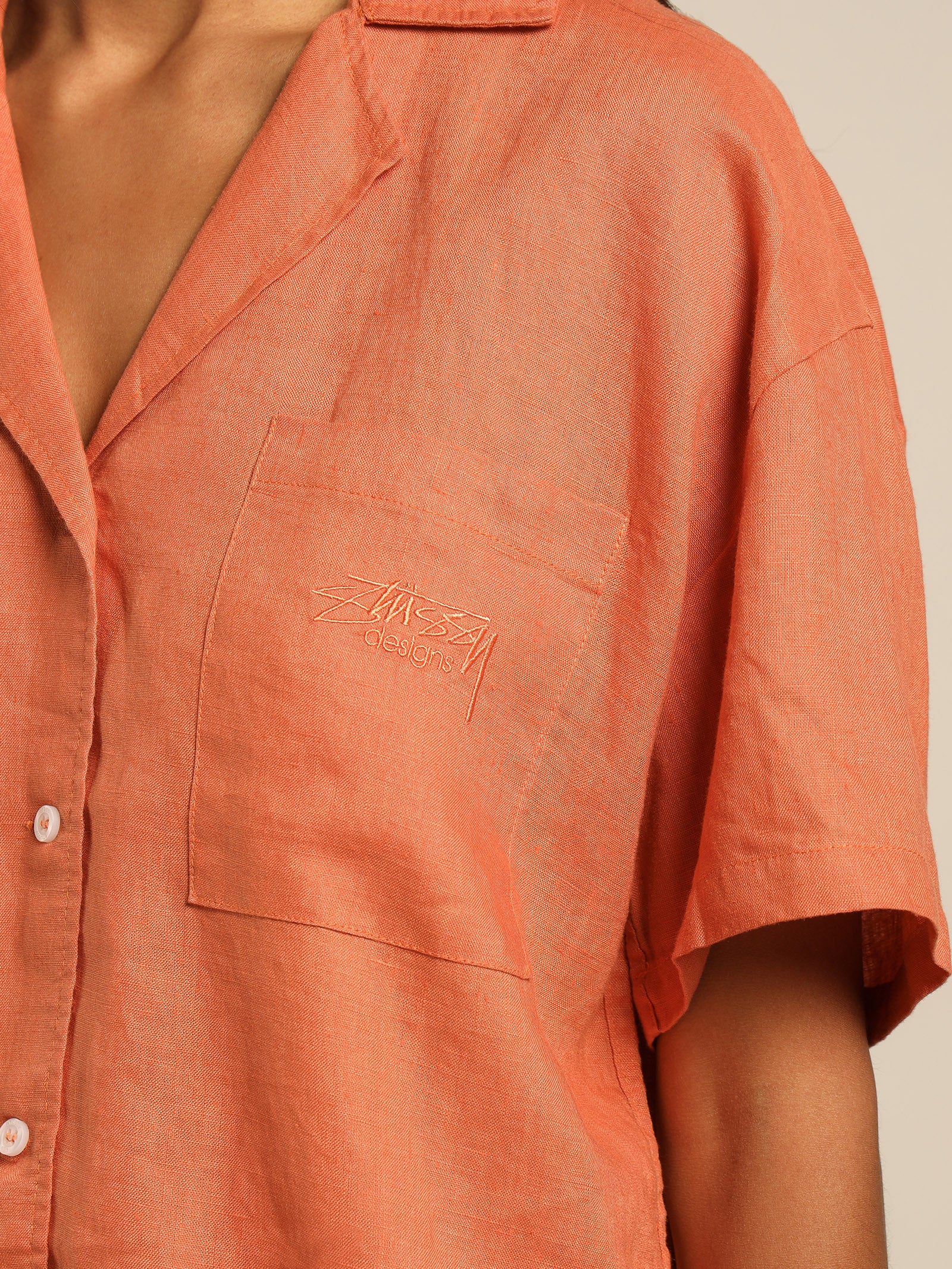 Cali Linen Oversized Shirt - Image 5