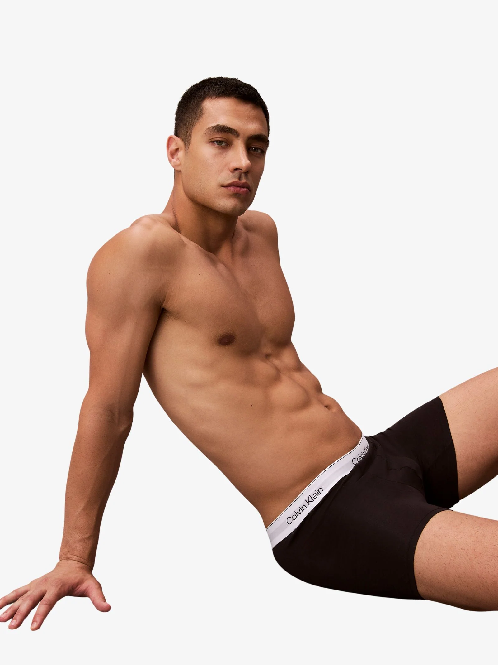 Icon Cotton Stretch Boxer Brief (Black 3-Pack) - Image 3