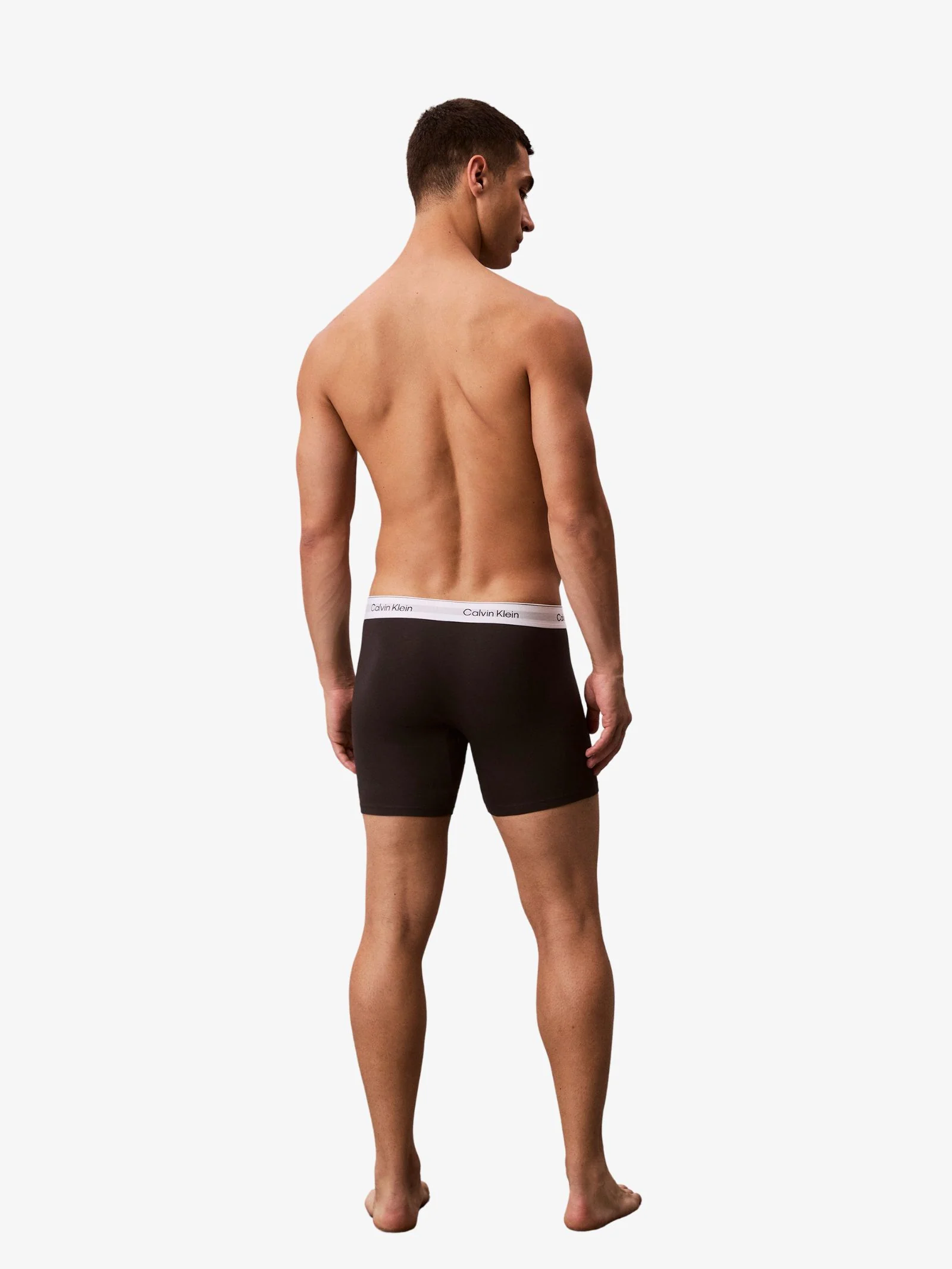 Icon Cotton Stretch Boxer Brief (Black 3-Pack) - Image 4